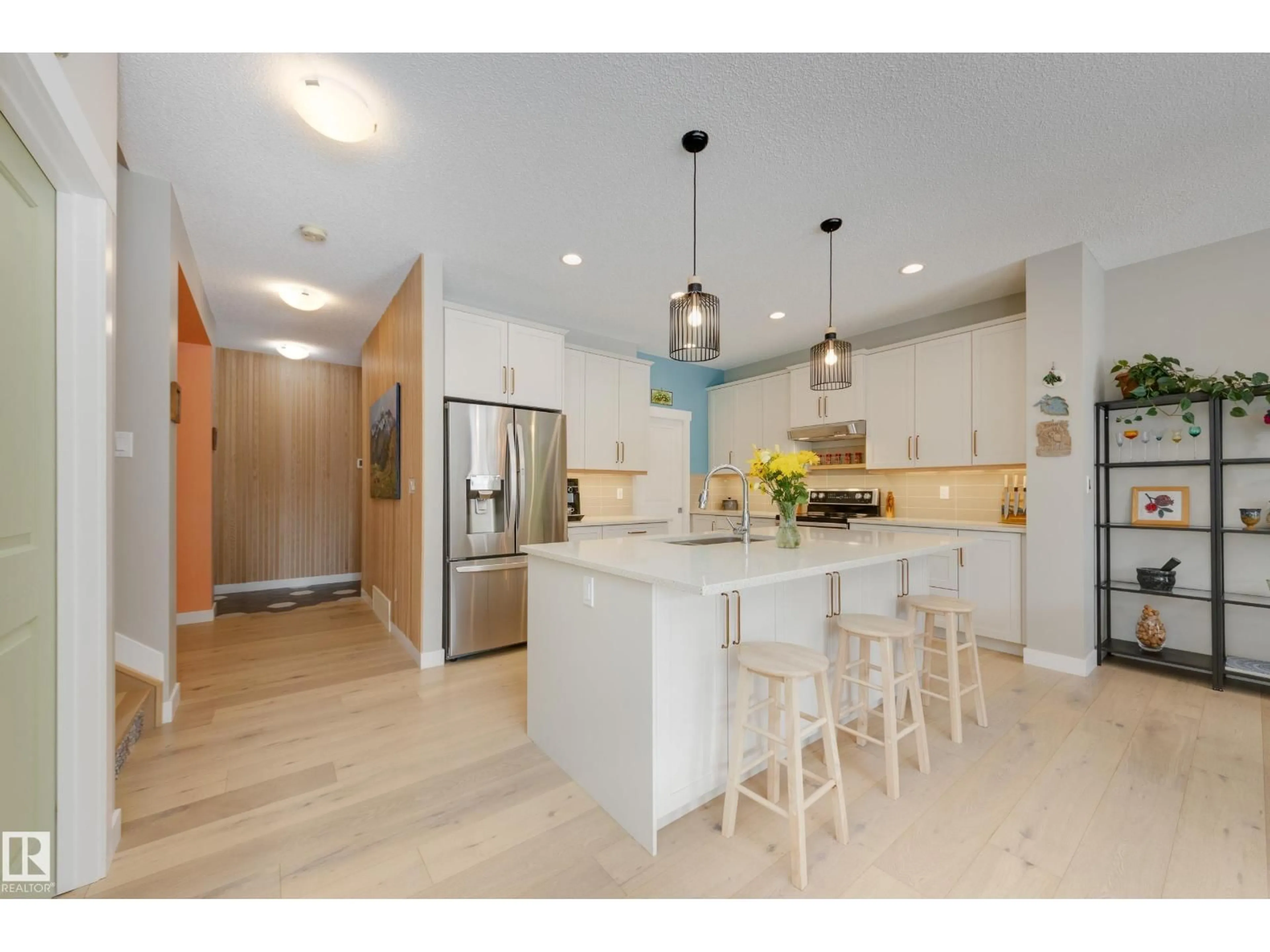 Open concept kitchen, unknown for 6109 175A AV, Edmonton Alberta T5Y3N8