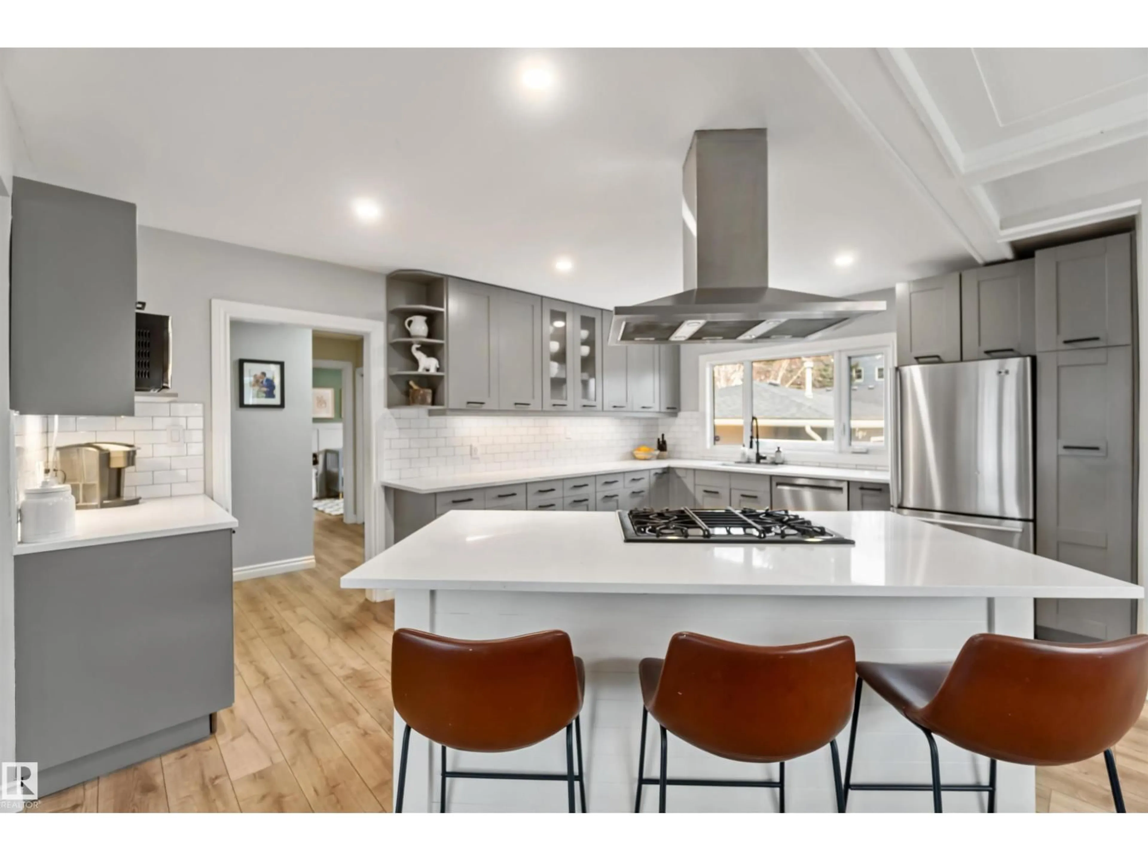 Open concept kitchen, unknown for 10627 82 ST, Edmonton Alberta T6A3N2