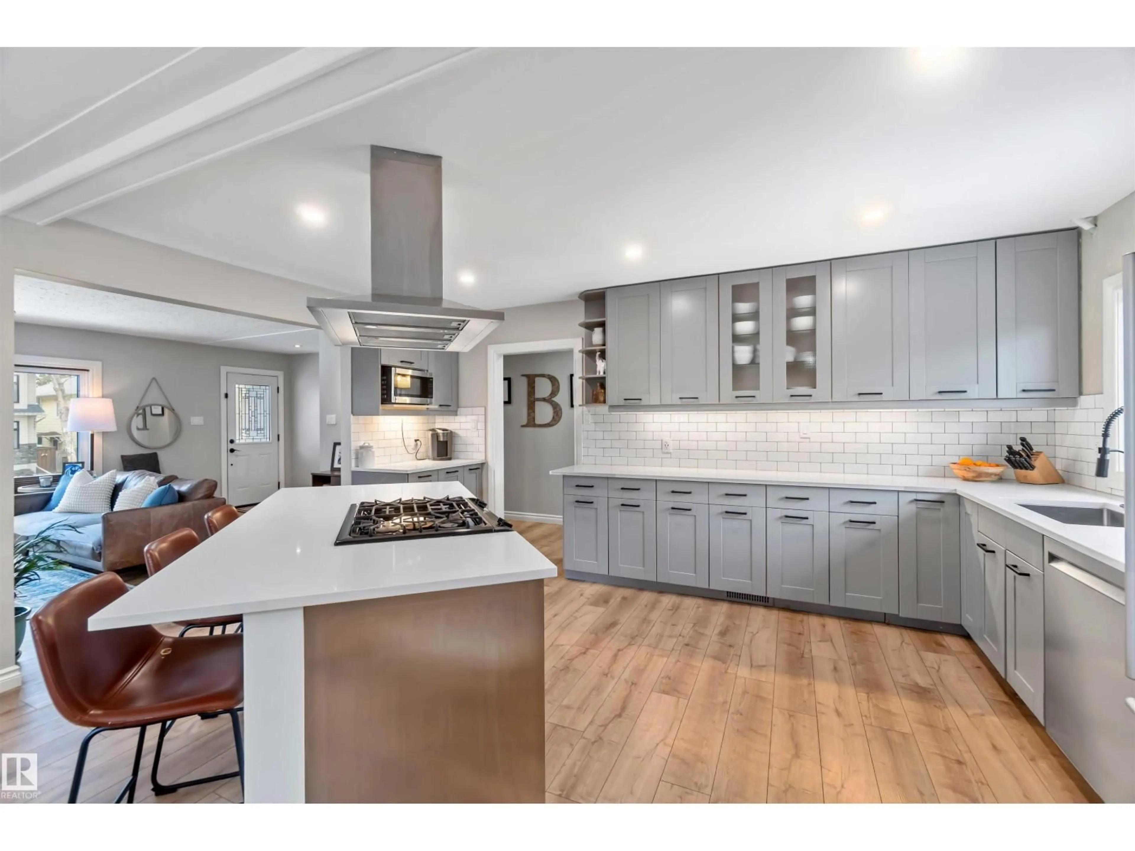 Open concept kitchen, unknown for 10627 82 ST, Edmonton Alberta T6A3N2