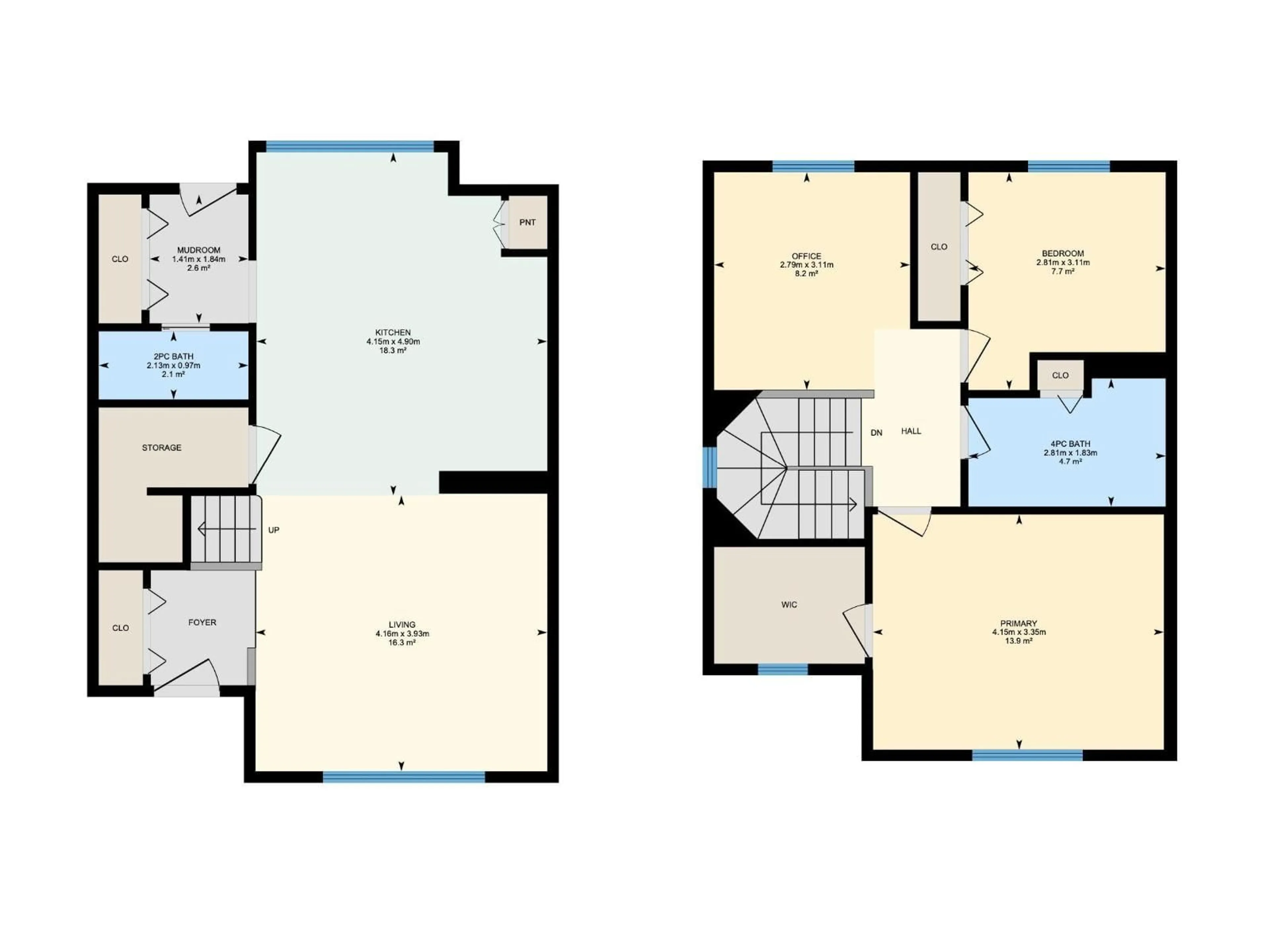 Floor plan for 14044 151 AV, Edmonton Alberta T6V1V1