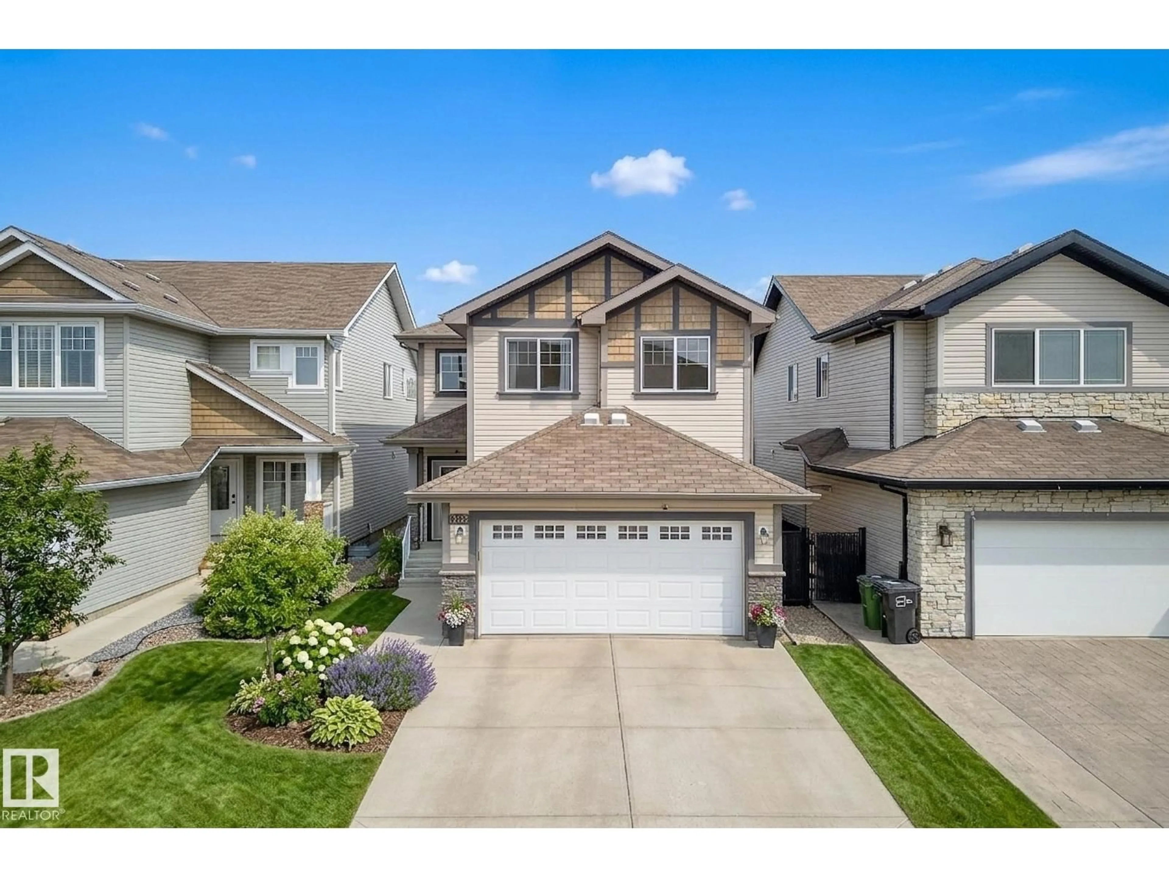 A pic from outside/outdoor area/front of a property/back of a property/a pic from drone, street for NW - 12152 172 AV, Edmonton Alberta T5X0H3