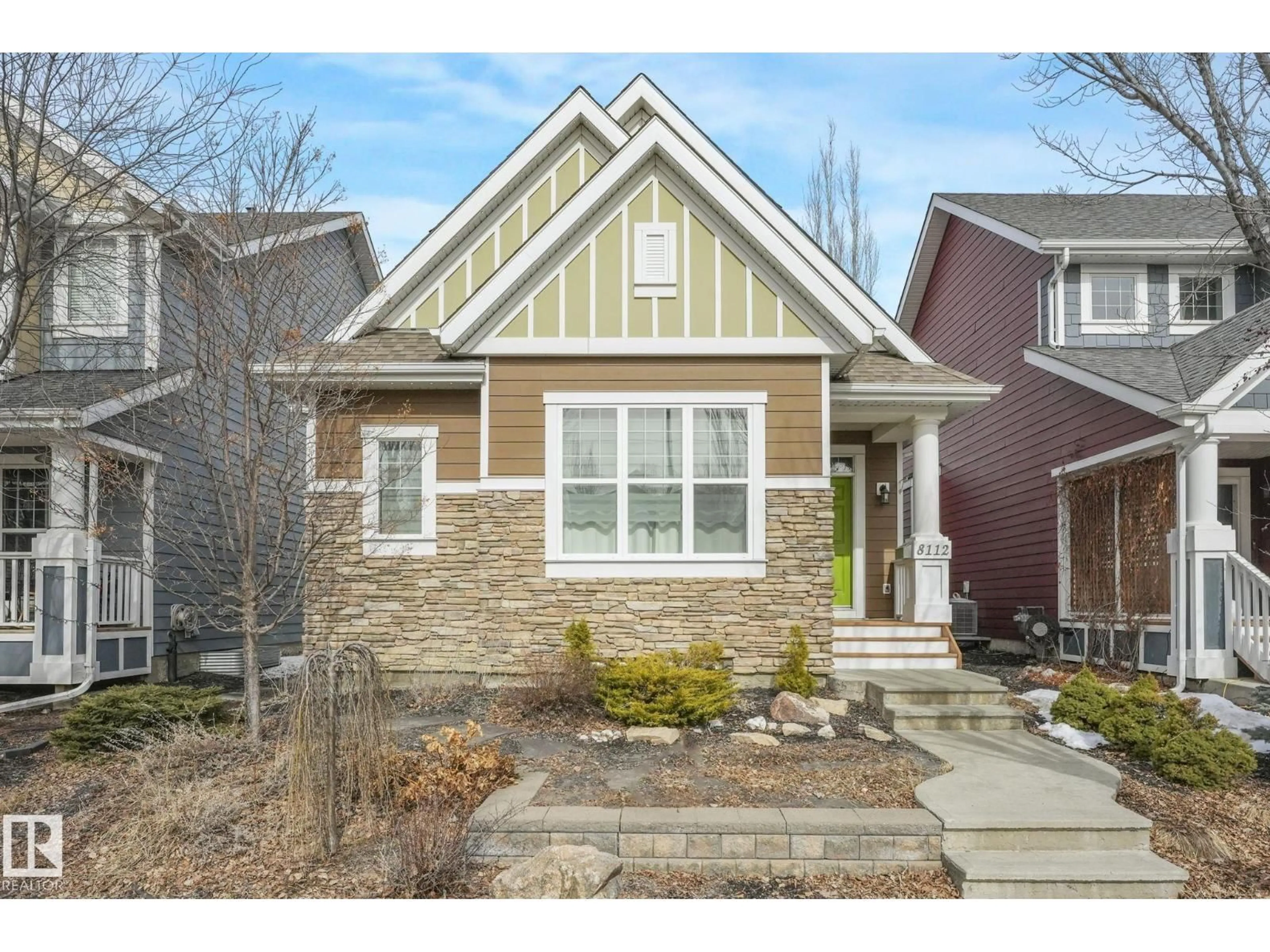 Home with brick exterior material, street for 8112 SUMMERSIDE GRANDE BV, Edmonton Alberta T6X0J2
