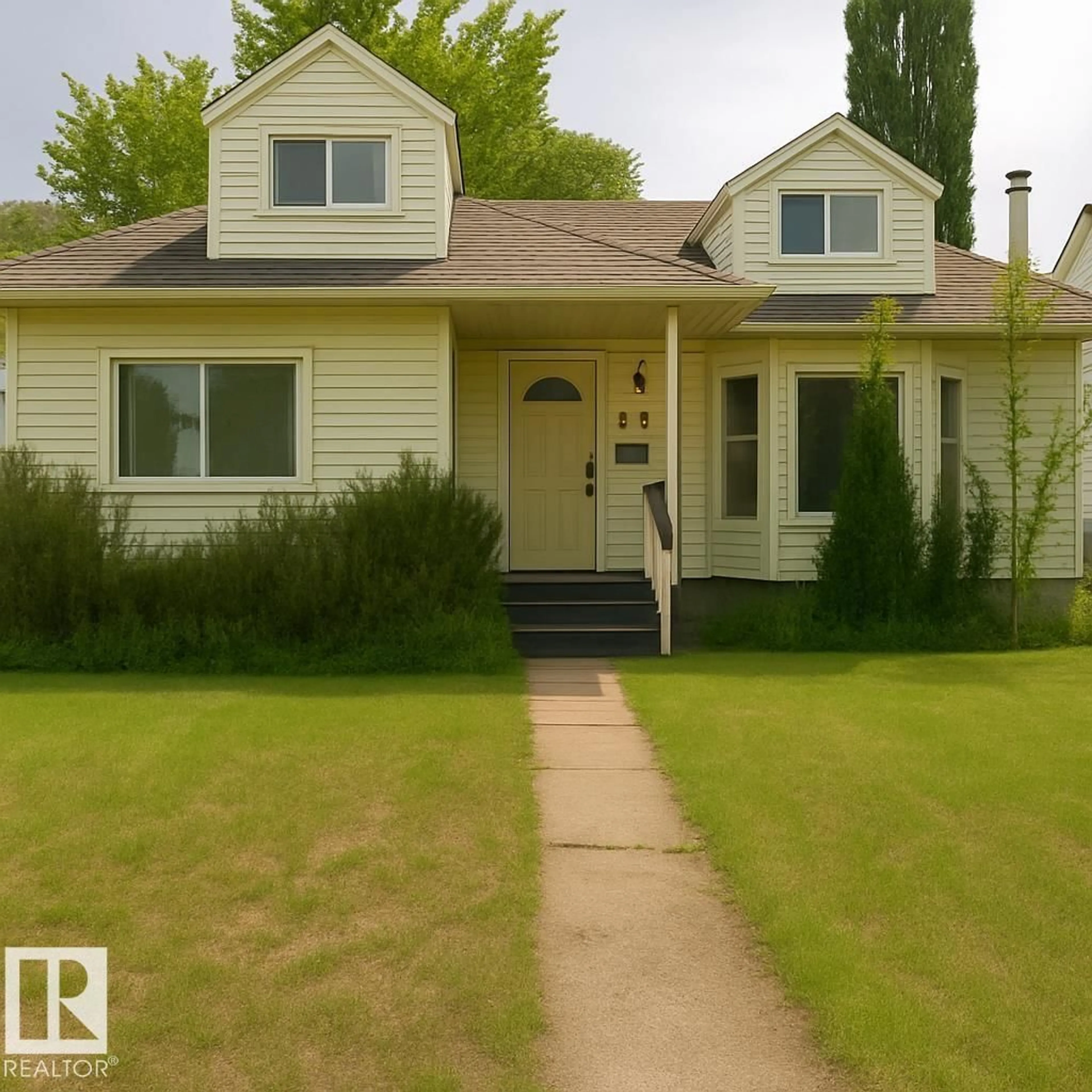 Home with vinyl exterior material, street for NW - 8935 117 ST, Edmonton Alberta T6G1R8