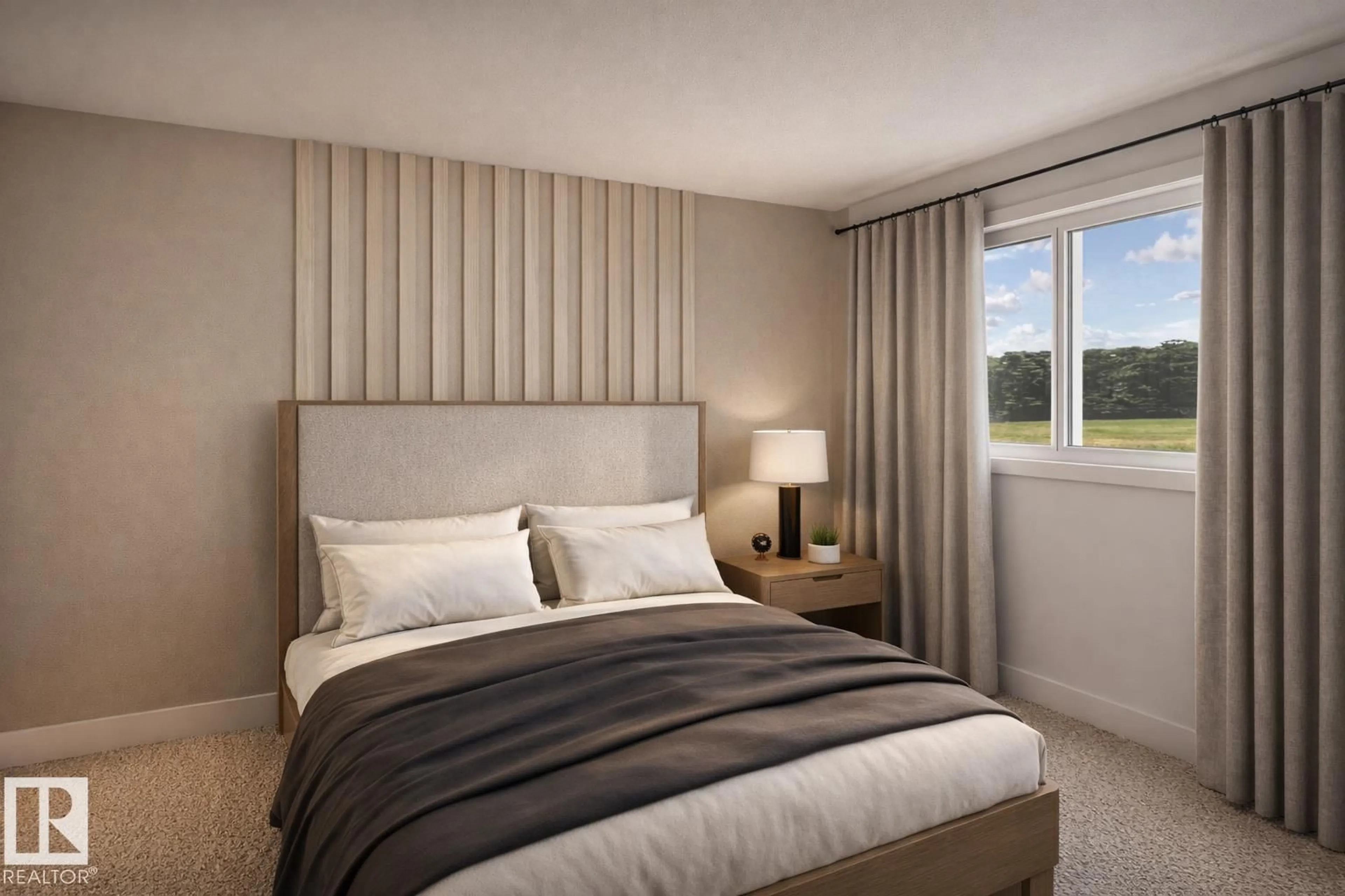 Bedroom with bed, unknown for 12 GRAYSON GR, Stony Plain Alberta T7Z0A0