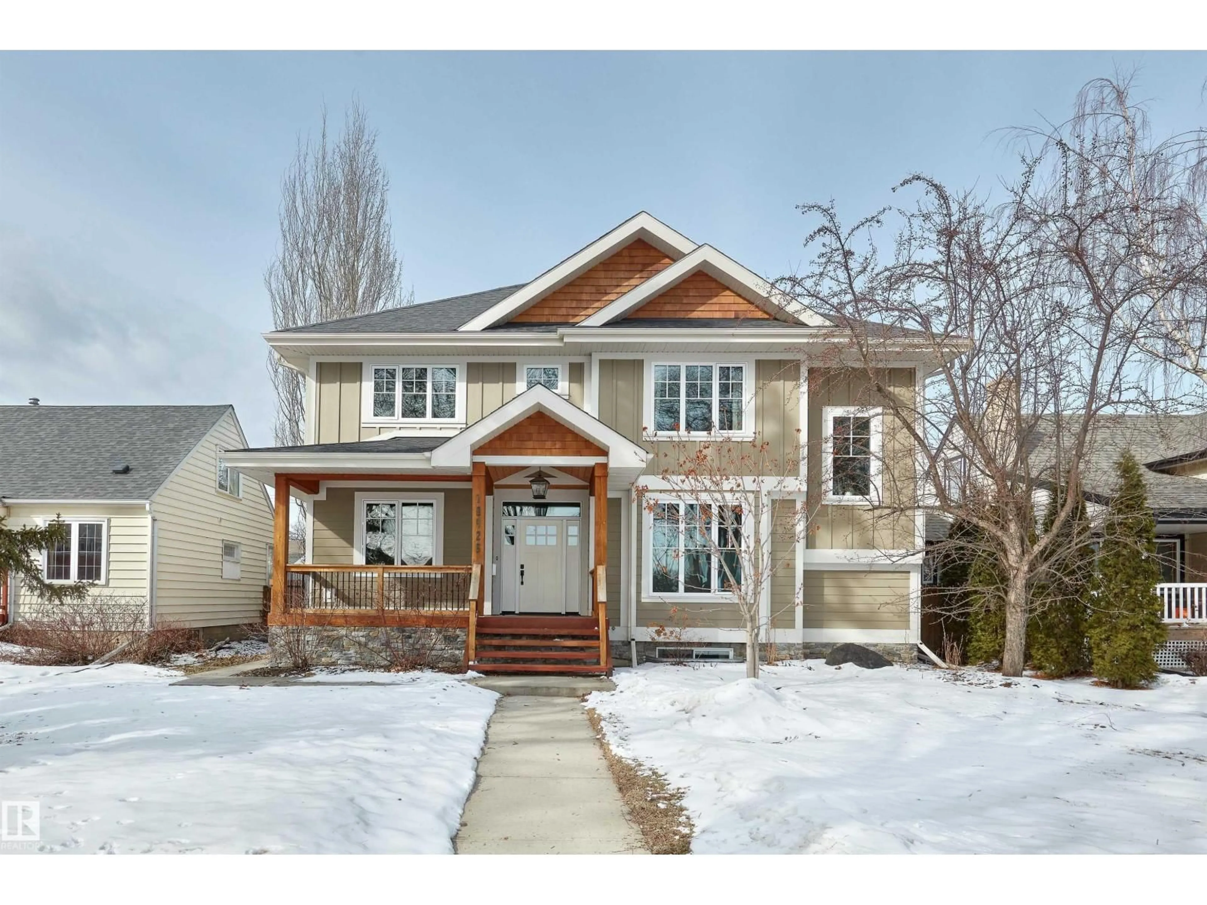 Home with brick exterior material, street for 10426 138 ST, Edmonton Alberta T5N2J4