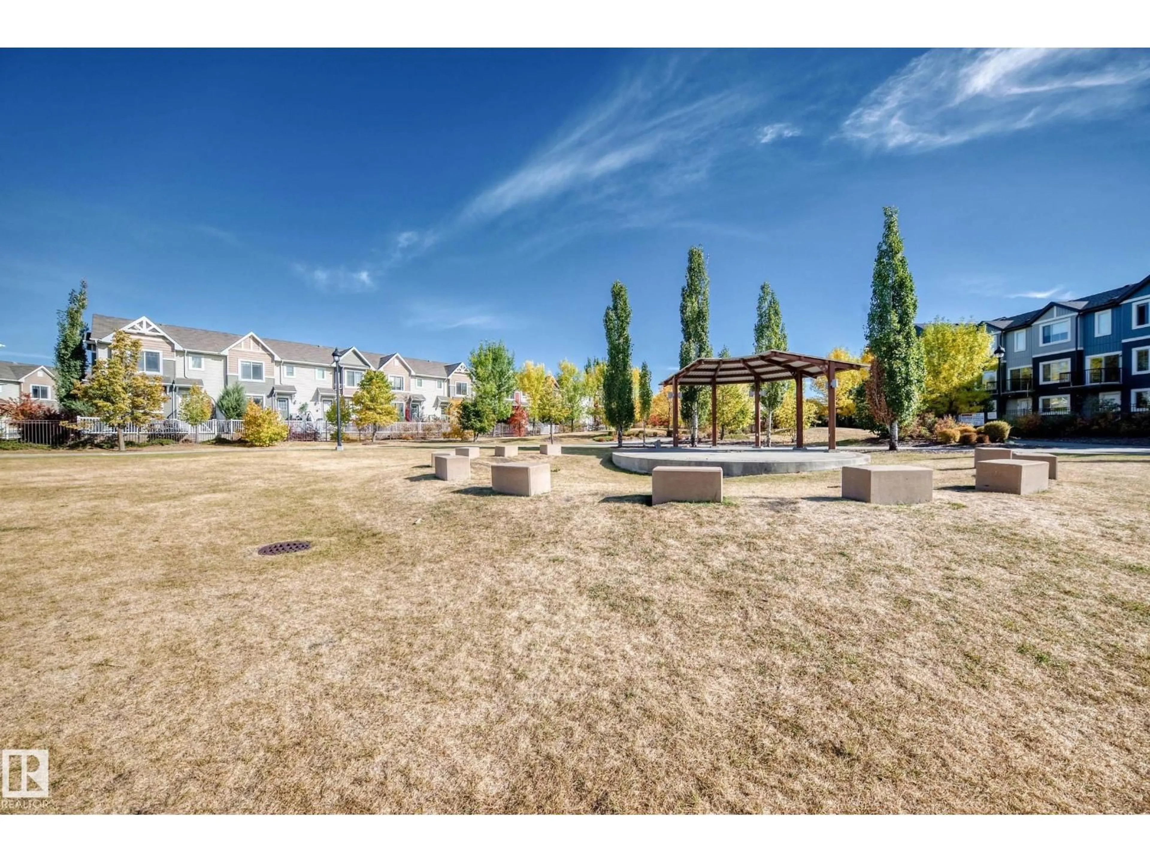 A pic from outside/outdoor area/front of a property/back of a property/a pic from drone, mountain view for 63 - 3625 144 AV, Edmonton Alberta T5Y0T3