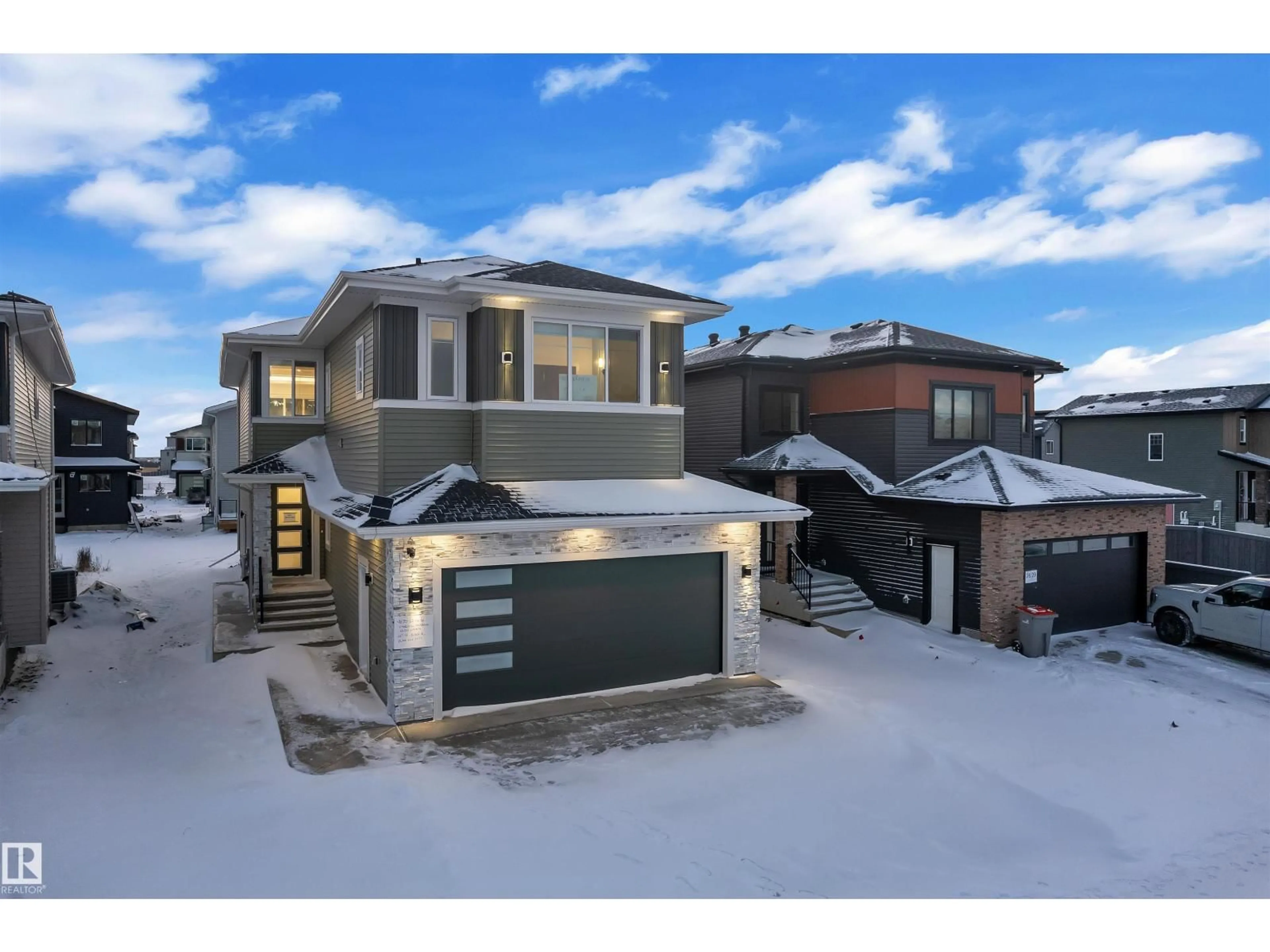 A pic from outside/outdoor area/front of a property/back of a property/a pic from drone, street for 2635 62 AV, Rural Leduc County Alberta T4X3A4