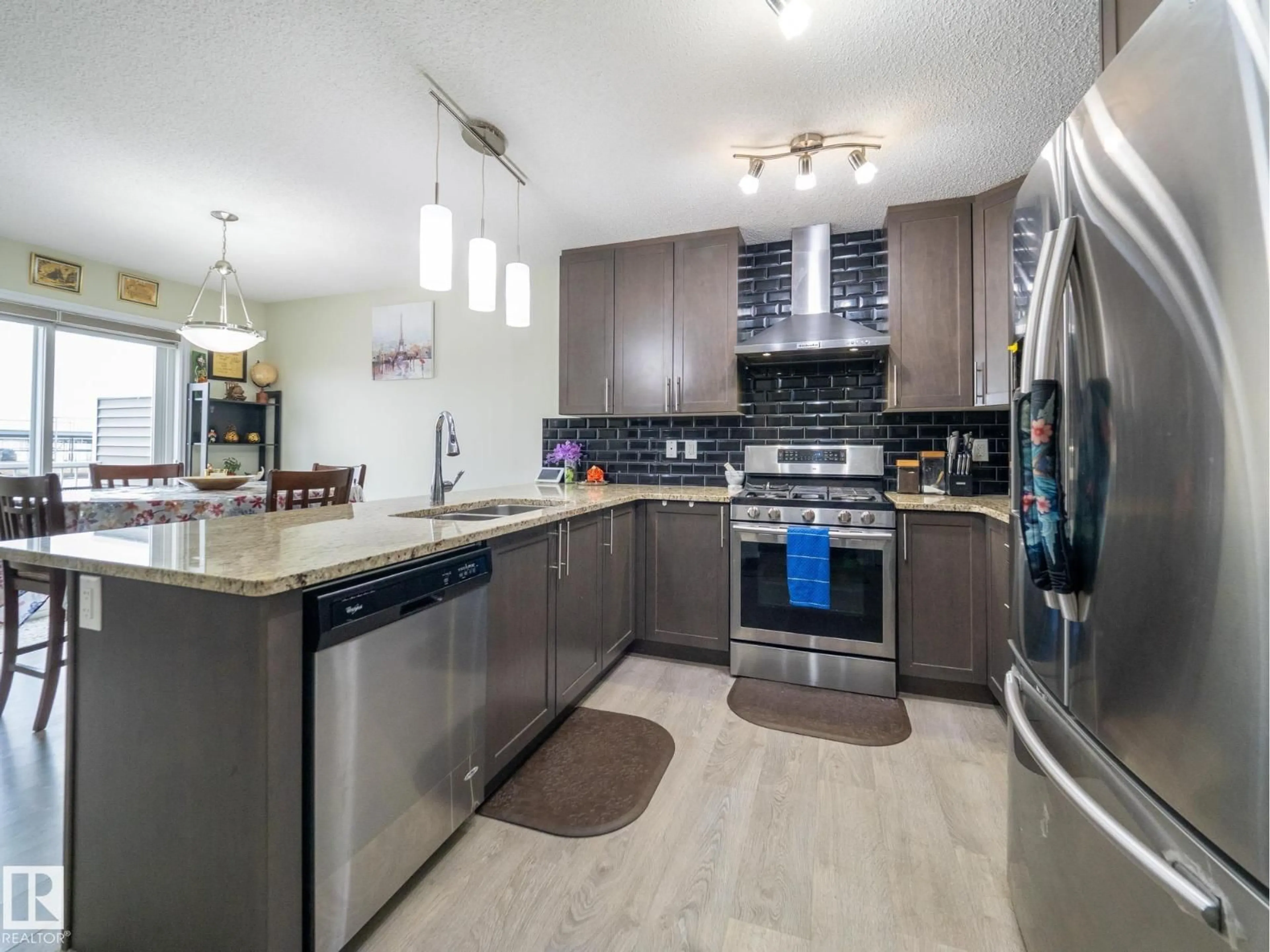 Open concept kitchen, ceramic/tile floor for 3444 WEIDLE WY, Edmonton Alberta T6X1V1