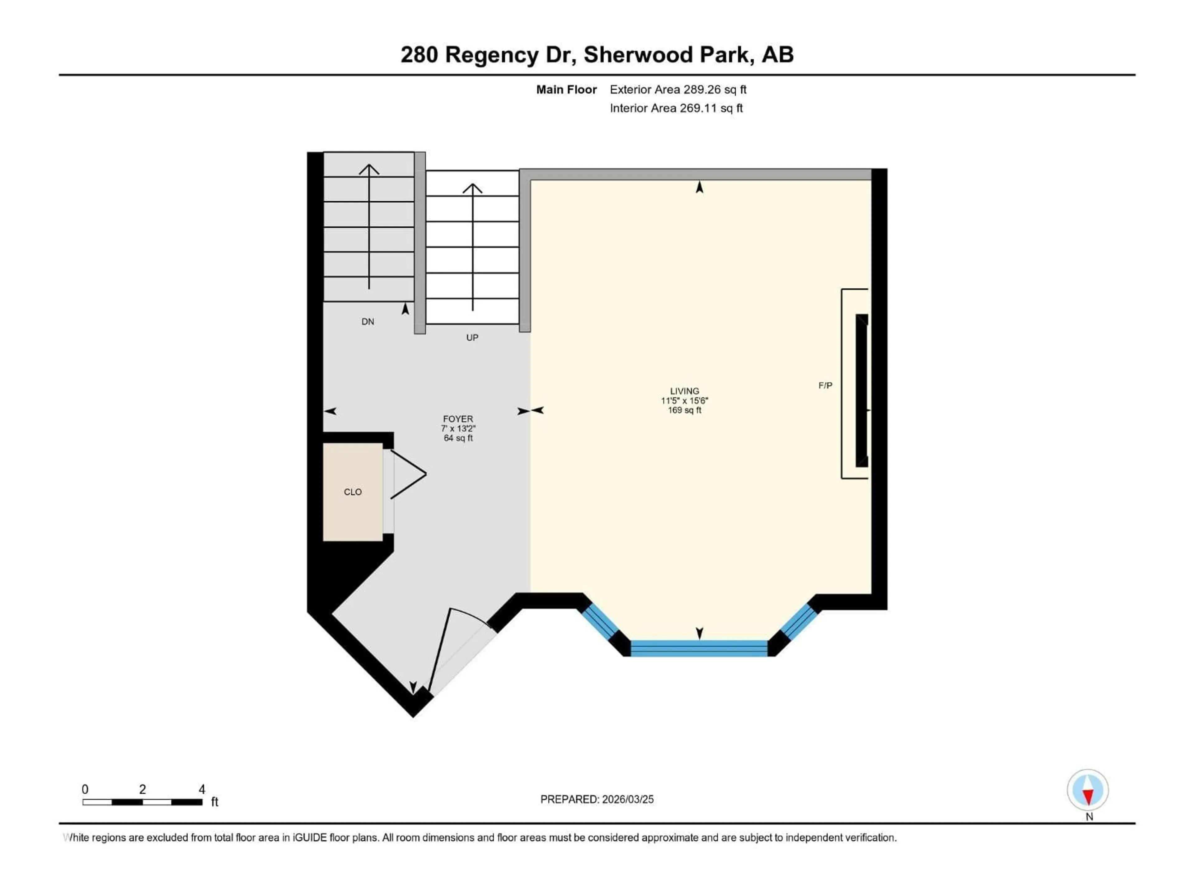 Floor plan for 280 REGENCY DR, Sherwood Park Alberta T8A5P4