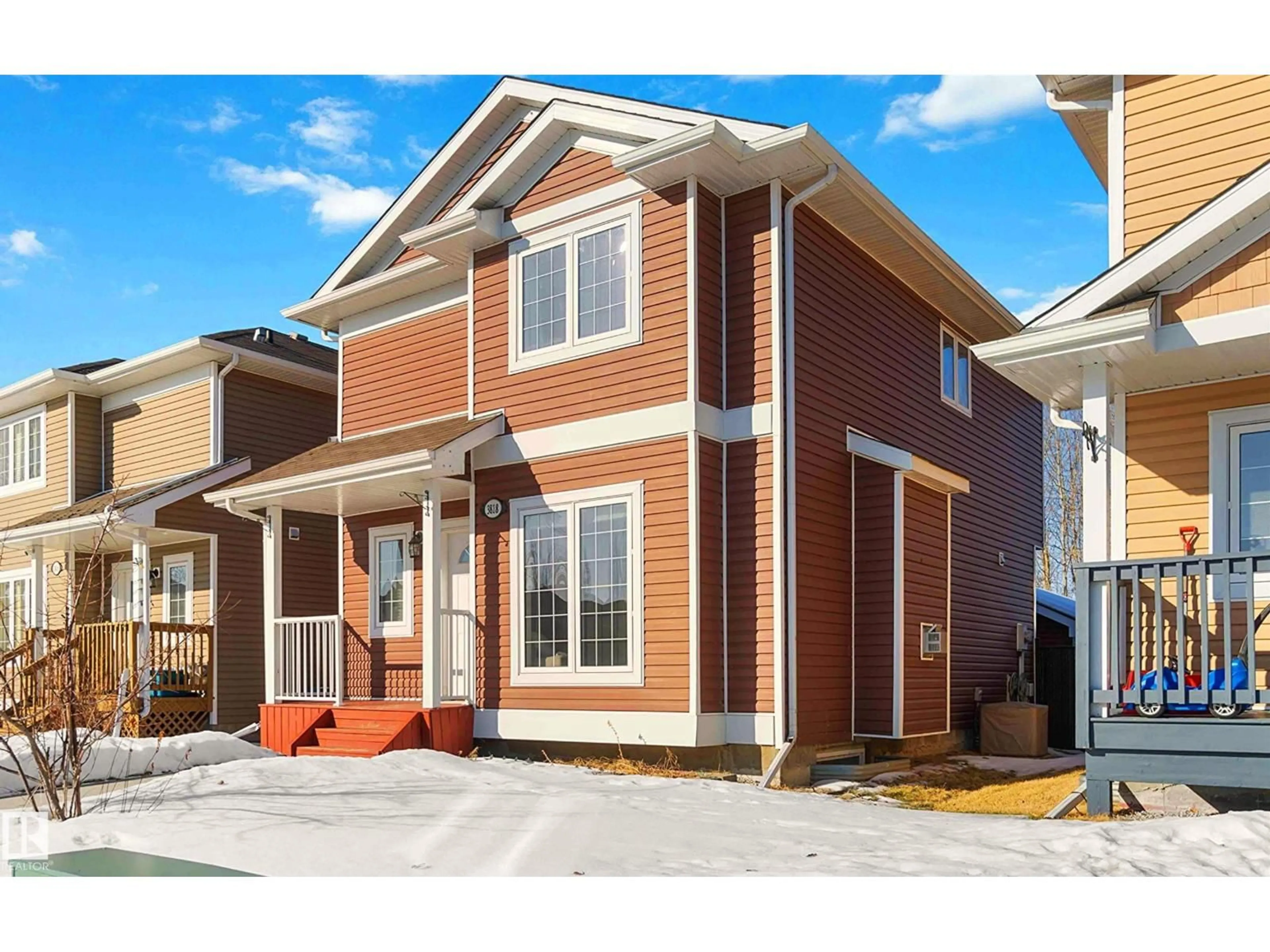 Home with brick exterior material, street for 3818 53 ST, Gibbons Alberta T0A1N0