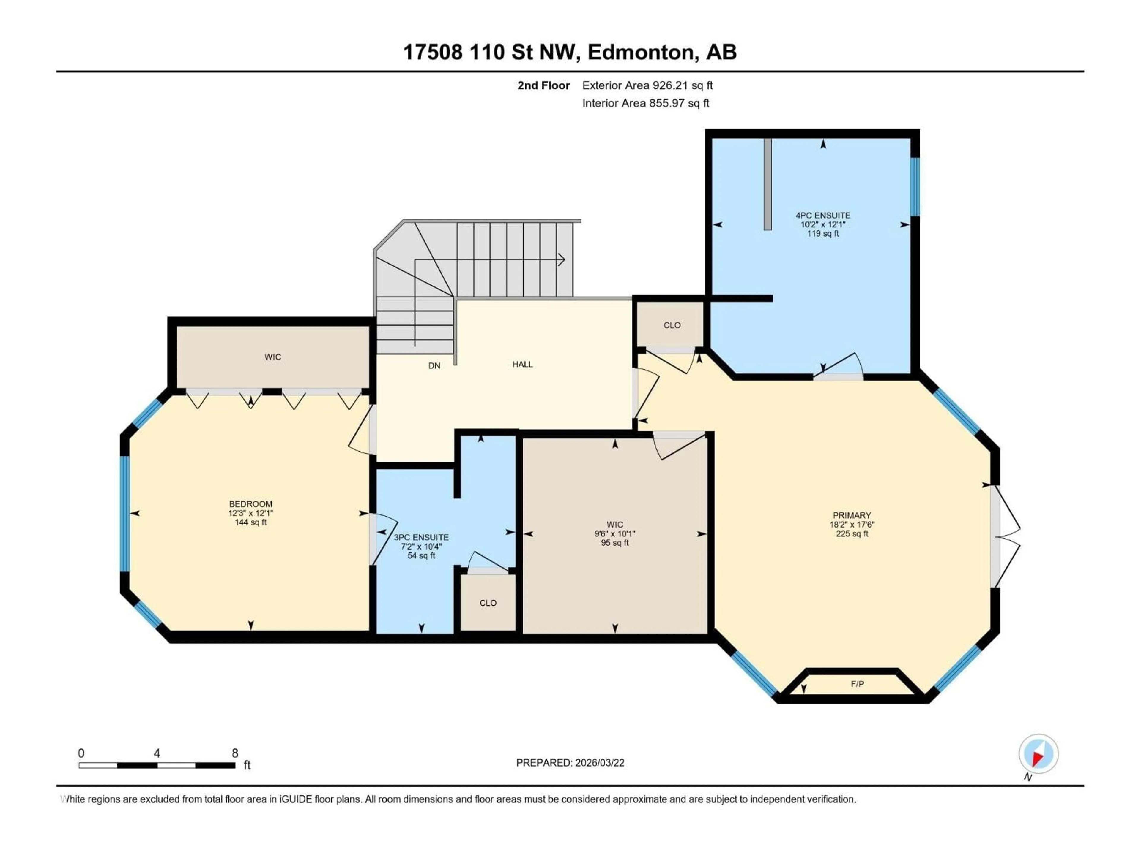 Floor plan for NW - 17508 110 ST, Edmonton Alberta T5X0B7
