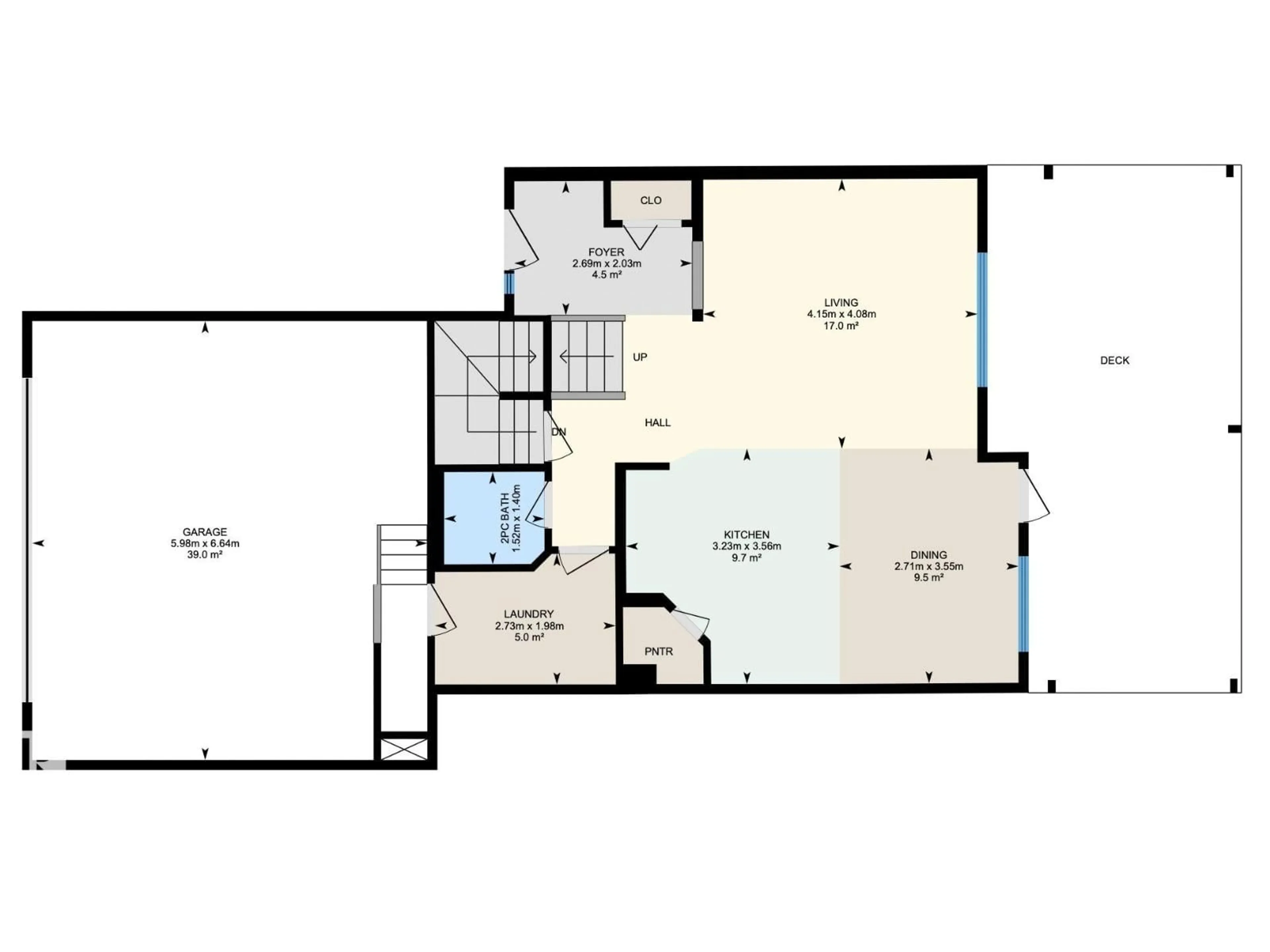 Floor plan for 8761 5 AV SW, Edmonton Alberta T6X1E2