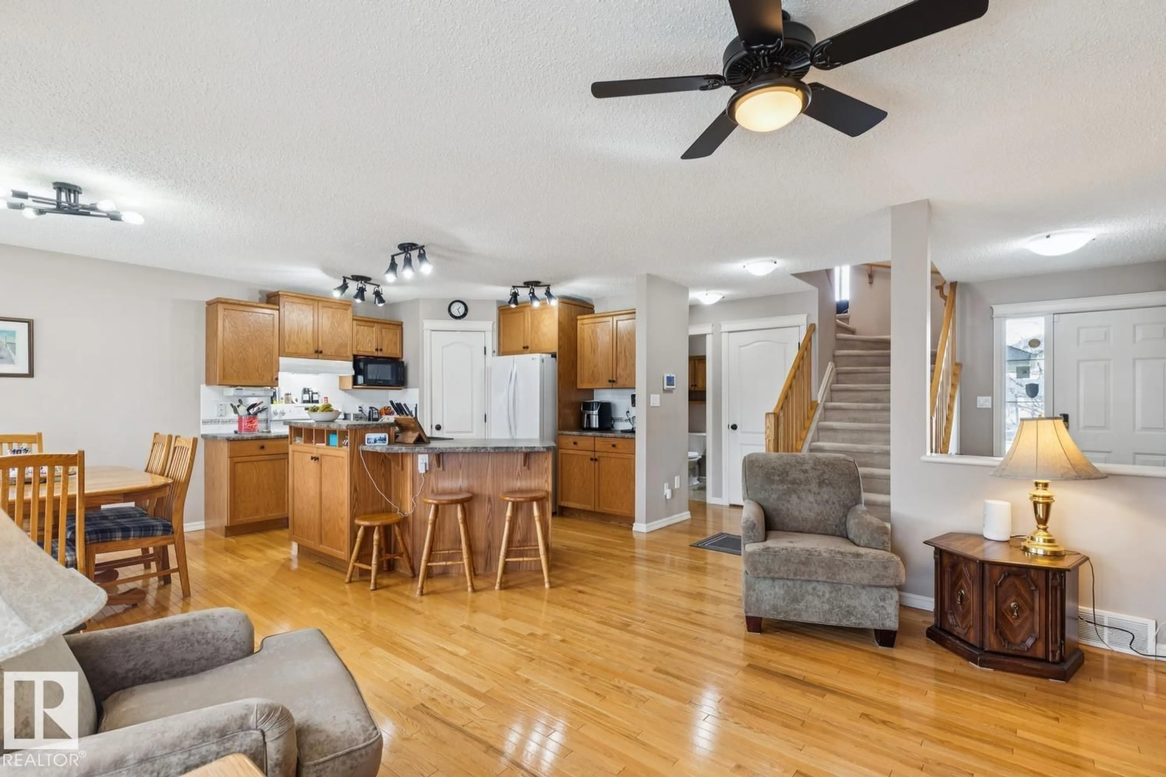 Open concept kitchen, unknown for 8761 5 AV SW, Edmonton Alberta T6X1E2