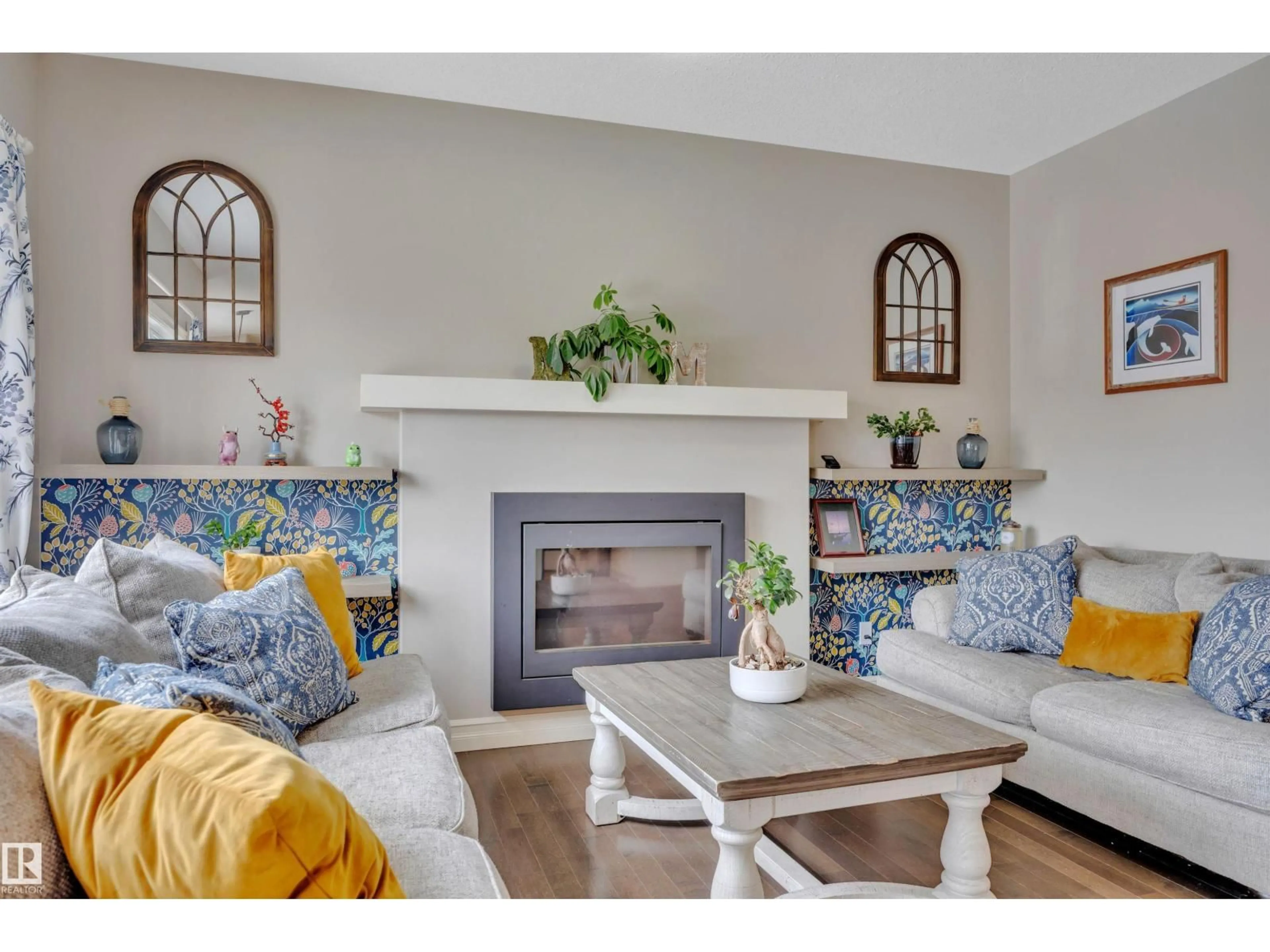 Living room with furniture, unknown for 14103 138 ST, Edmonton Alberta T6V0L6