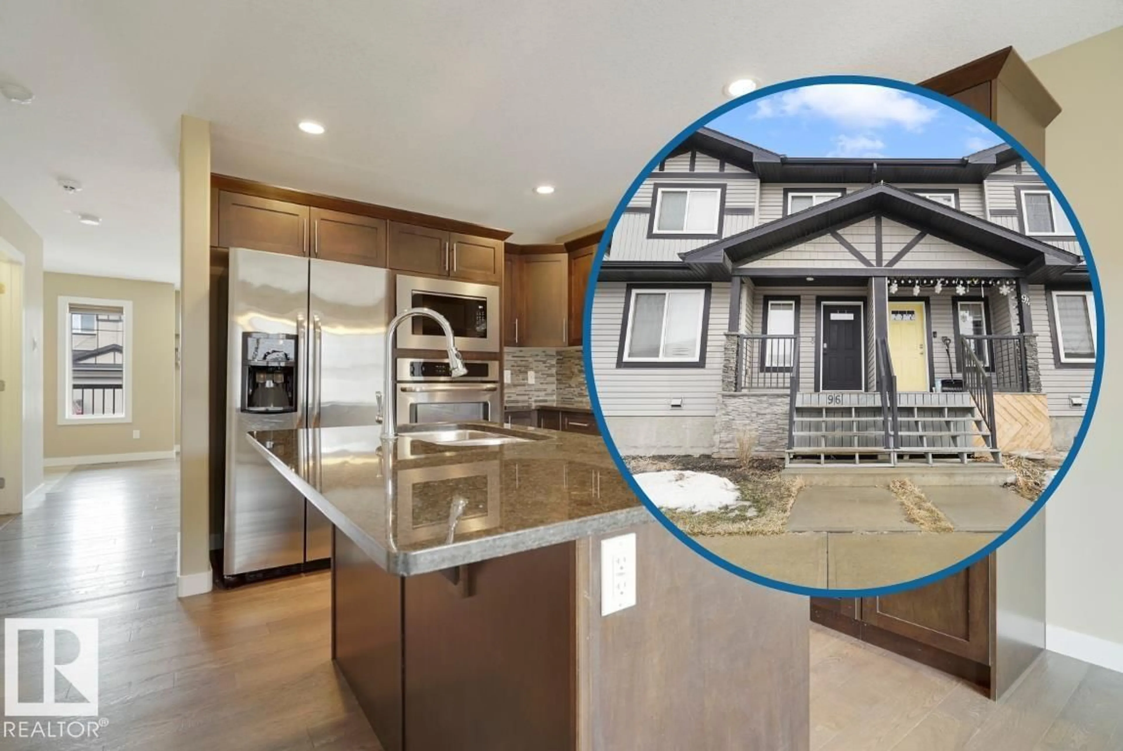 Open concept kitchen, unknown for 96 RICHMOND LI, Fort Saskatchewan Alberta T8P0S5