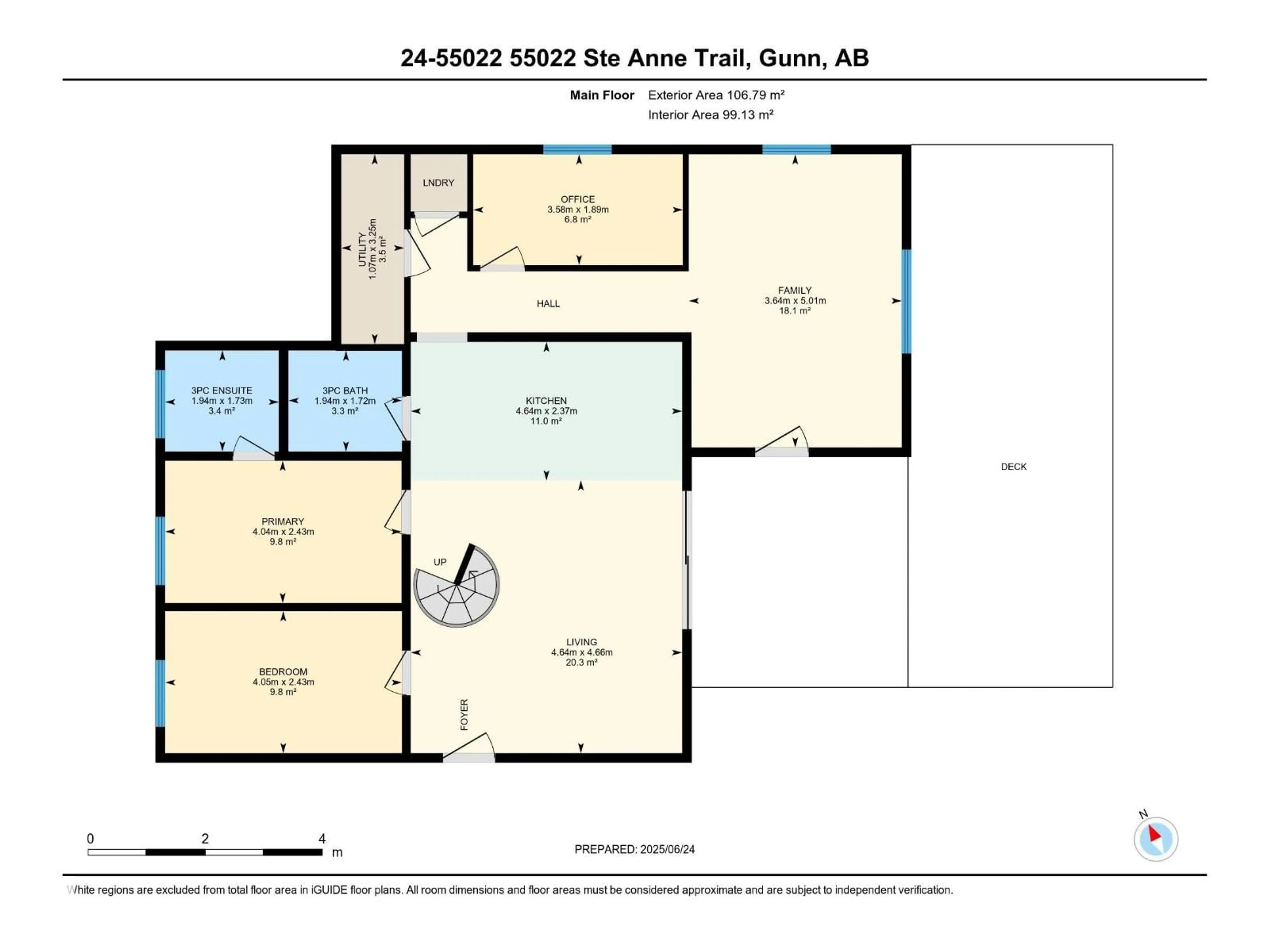 Floor plan for 55022 STE. - 24 ANNE TR, Rural Lac Ste. Anne County Alberta T0E1A1