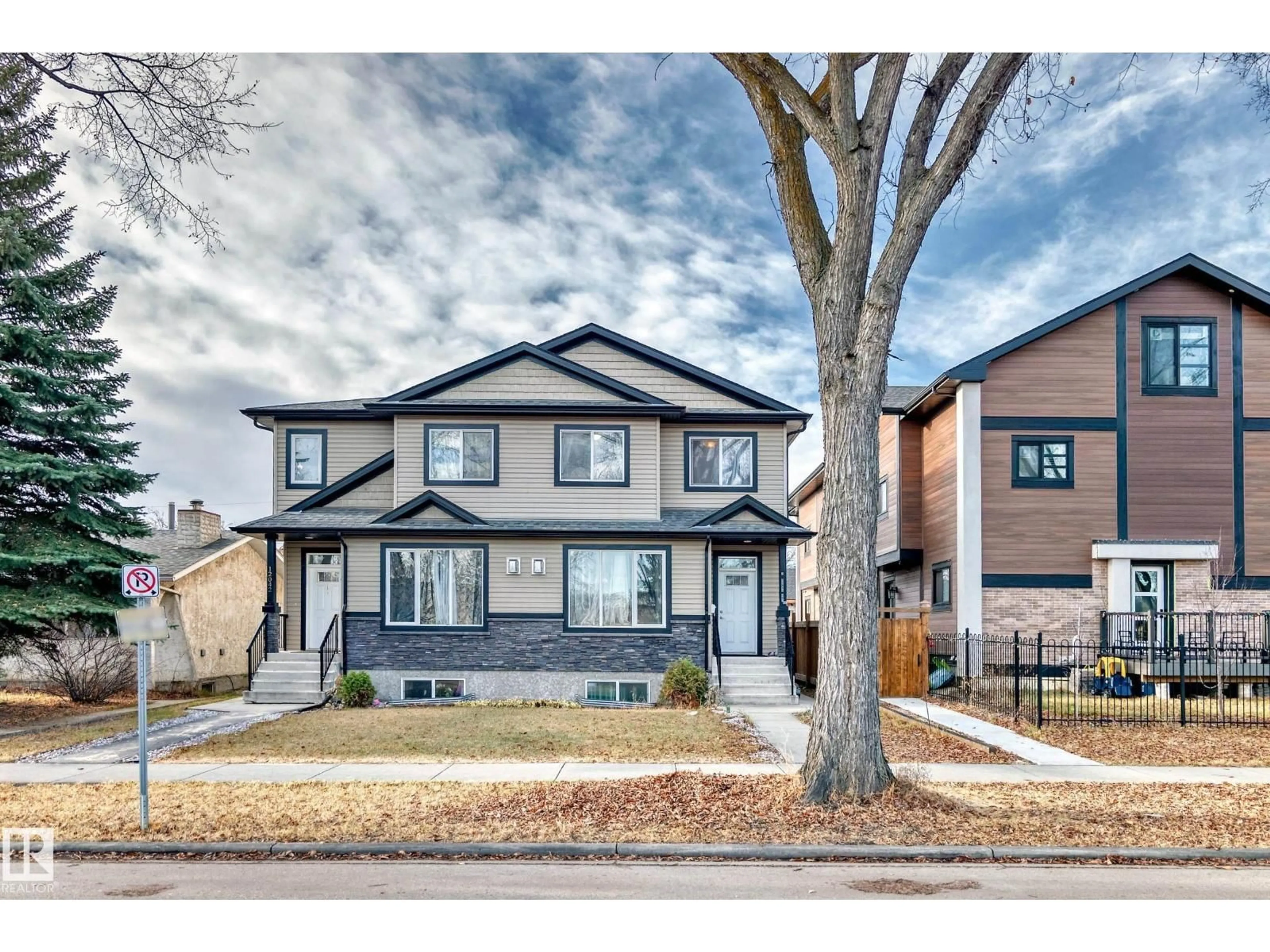 Home with brick exterior material, street for #2 - 12042 101 ST, Edmonton Alberta T5G2C1