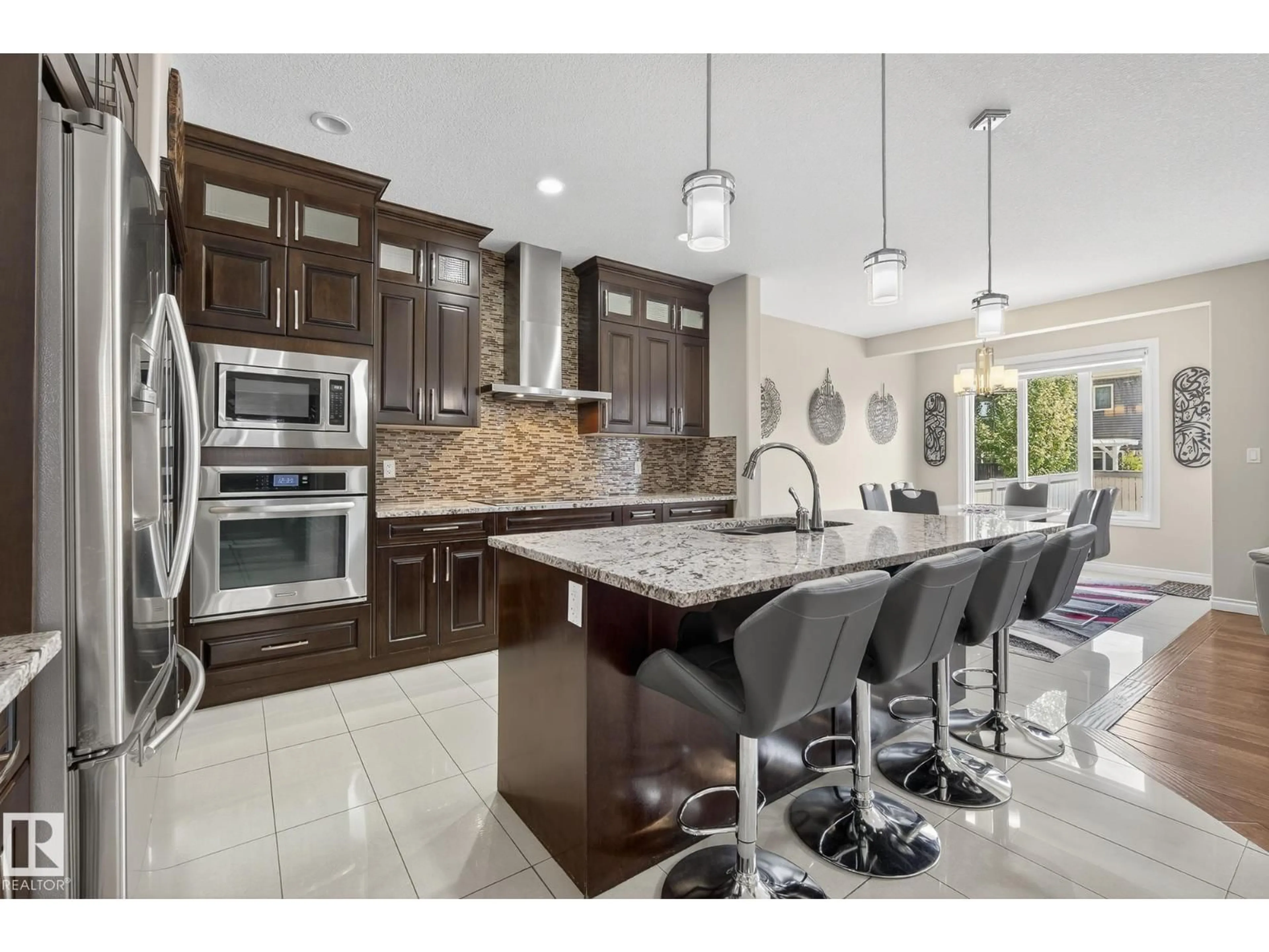 Contemporary kitchen, ceramic/tile floor for 16259 137 ST, Edmonton Alberta T6V0J7