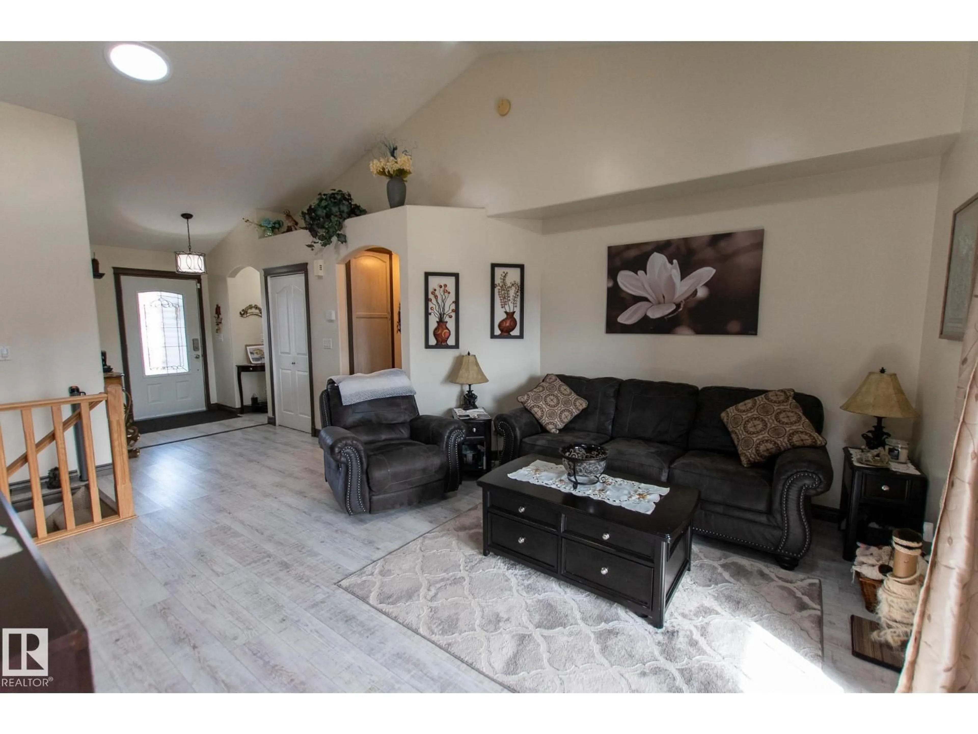 Living room with furniture, unknown for 4403 39 ST, Bonnyville Town Alberta T9N2P4