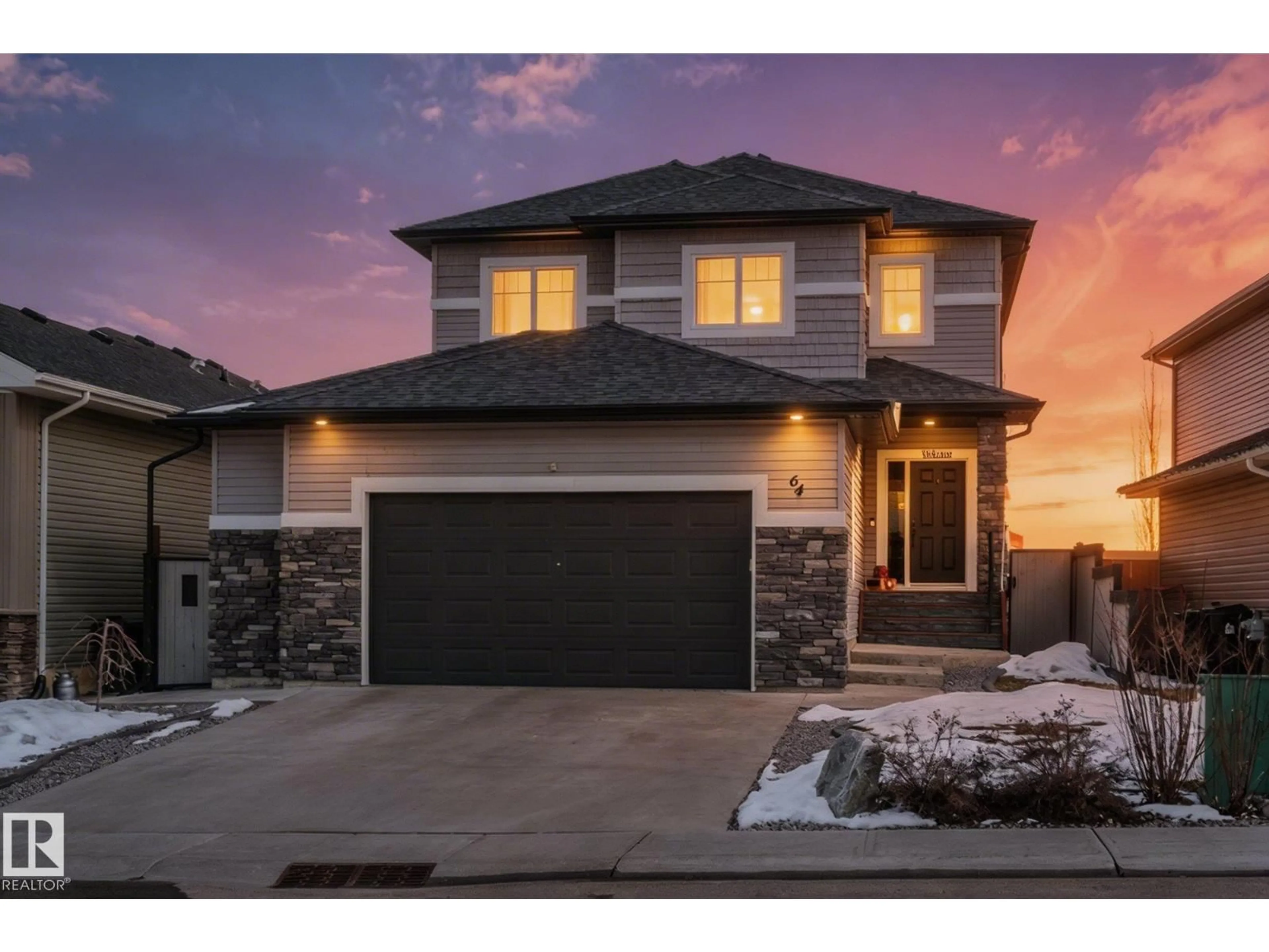 Home with brick exterior material, street for 64 HILLDOWNS DR, Spruce Grove Alberta T7X0J1