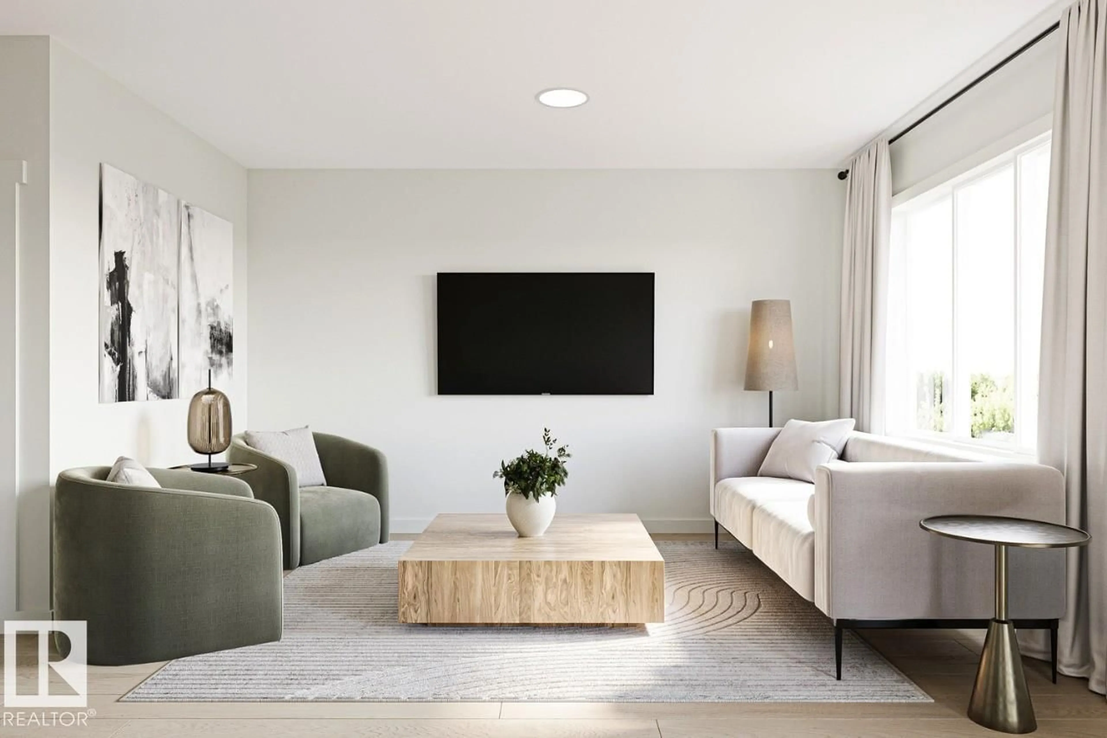 Living room with furniture, unknown for NW - 1831 186 ST, Edmonton Alberta T6T2M9