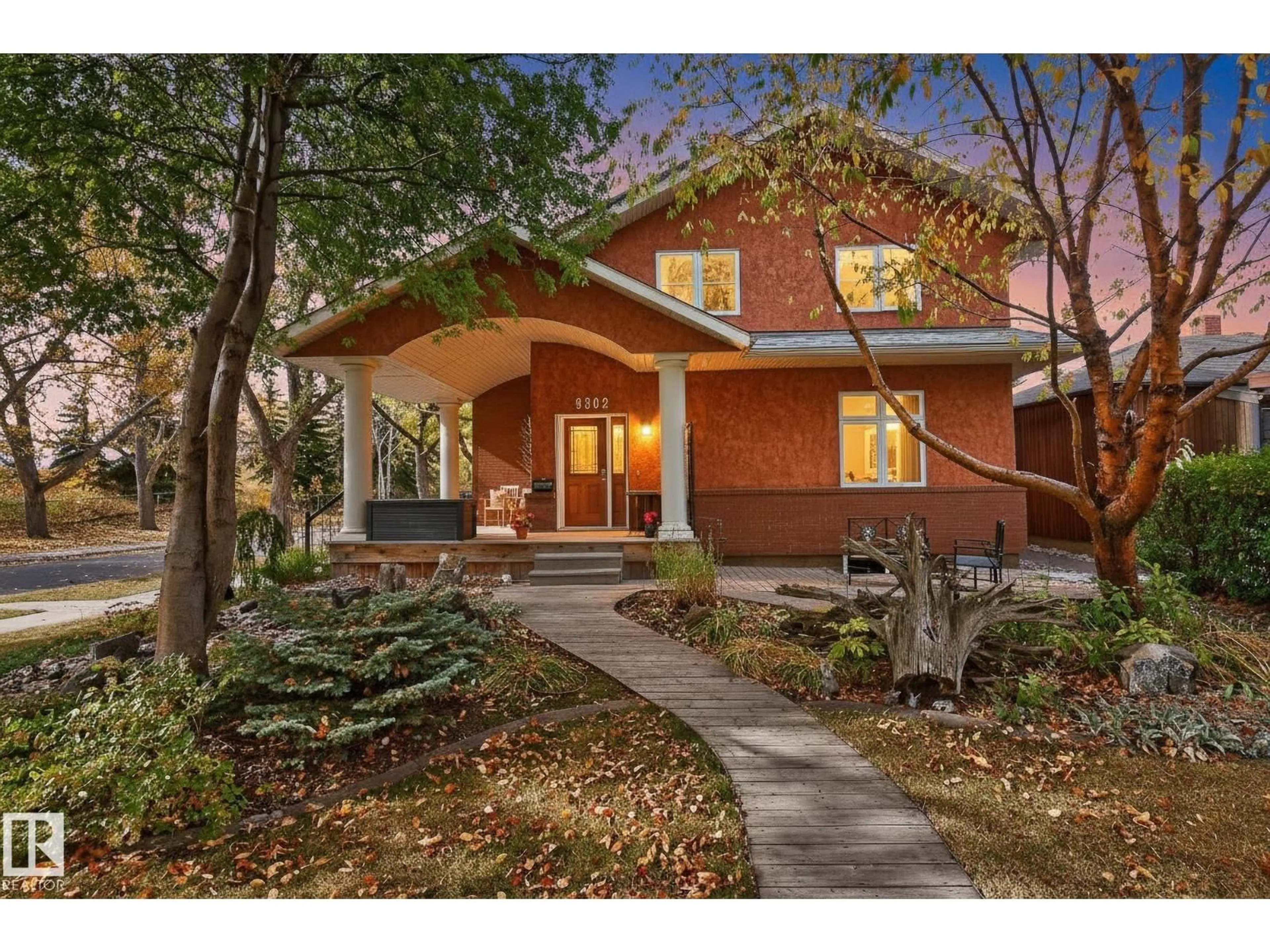 Home with brick exterior material, street for NW - 9302 93 ST, Edmonton Alberta T6C3T8