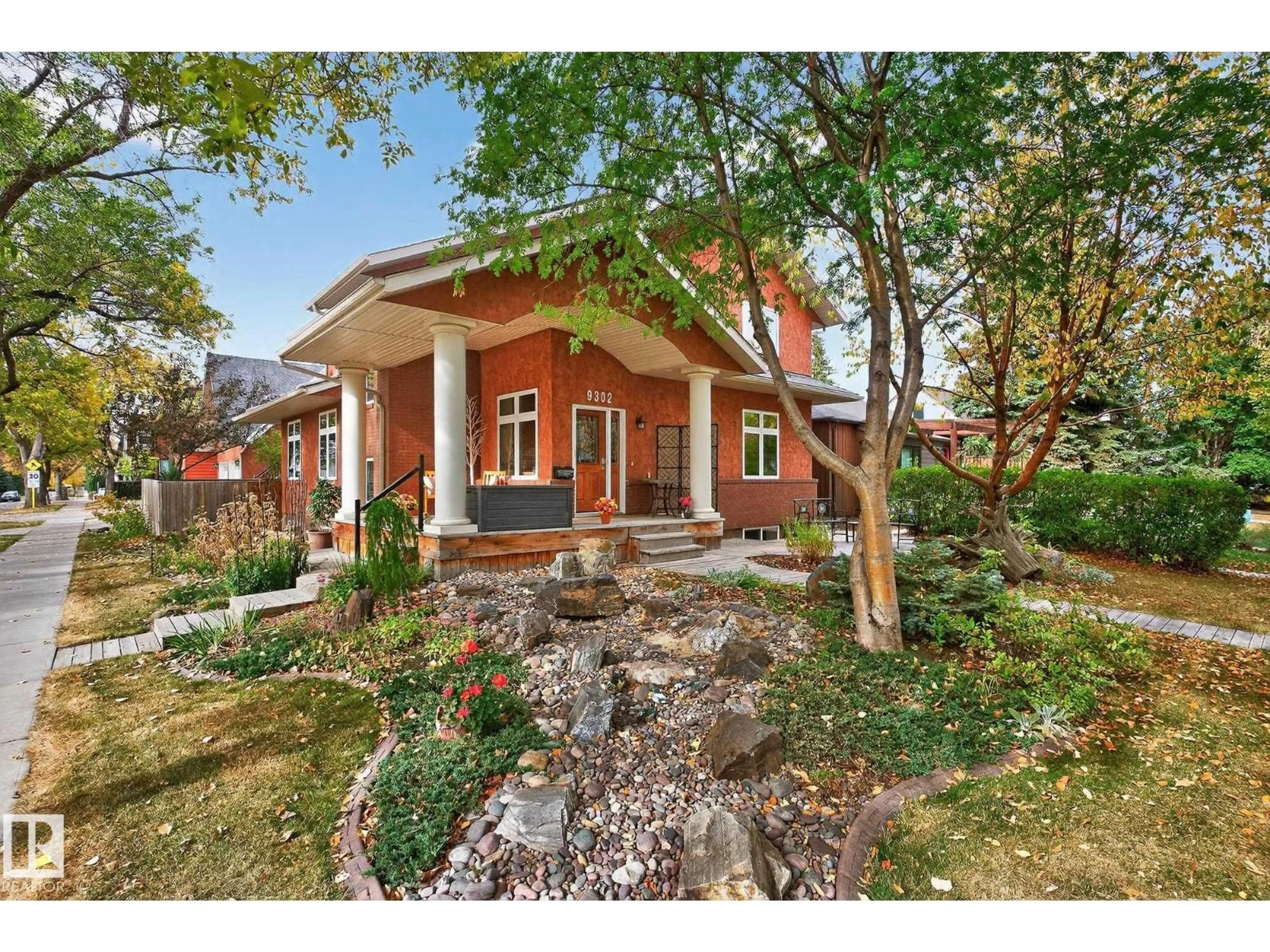 Home with brick exterior material, street for NW - 9302 93 ST, Edmonton Alberta T6C3T8