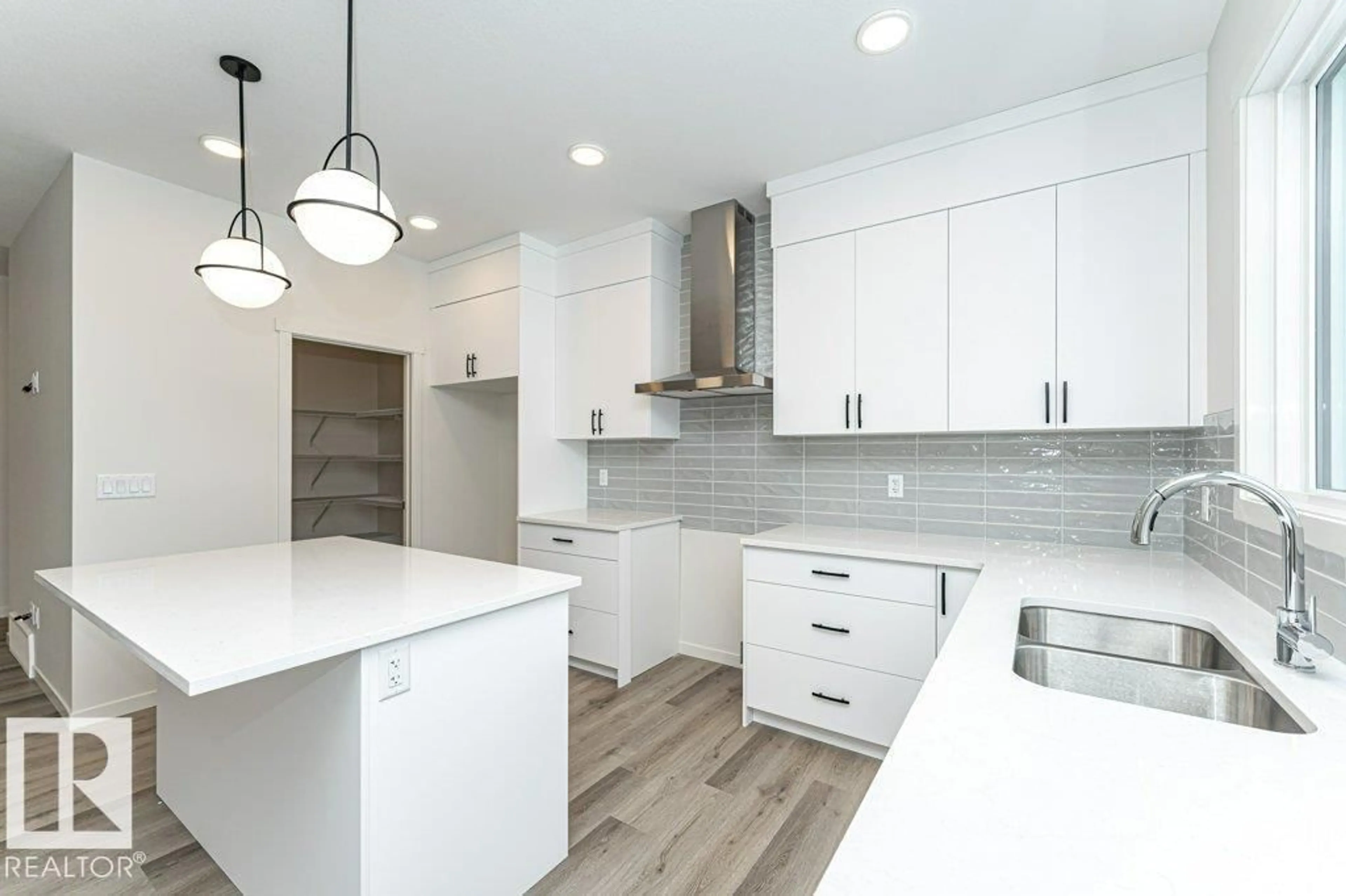 Open concept kitchen, unknown for 2420 EGRET LO, Edmonton Alberta T6M3G9