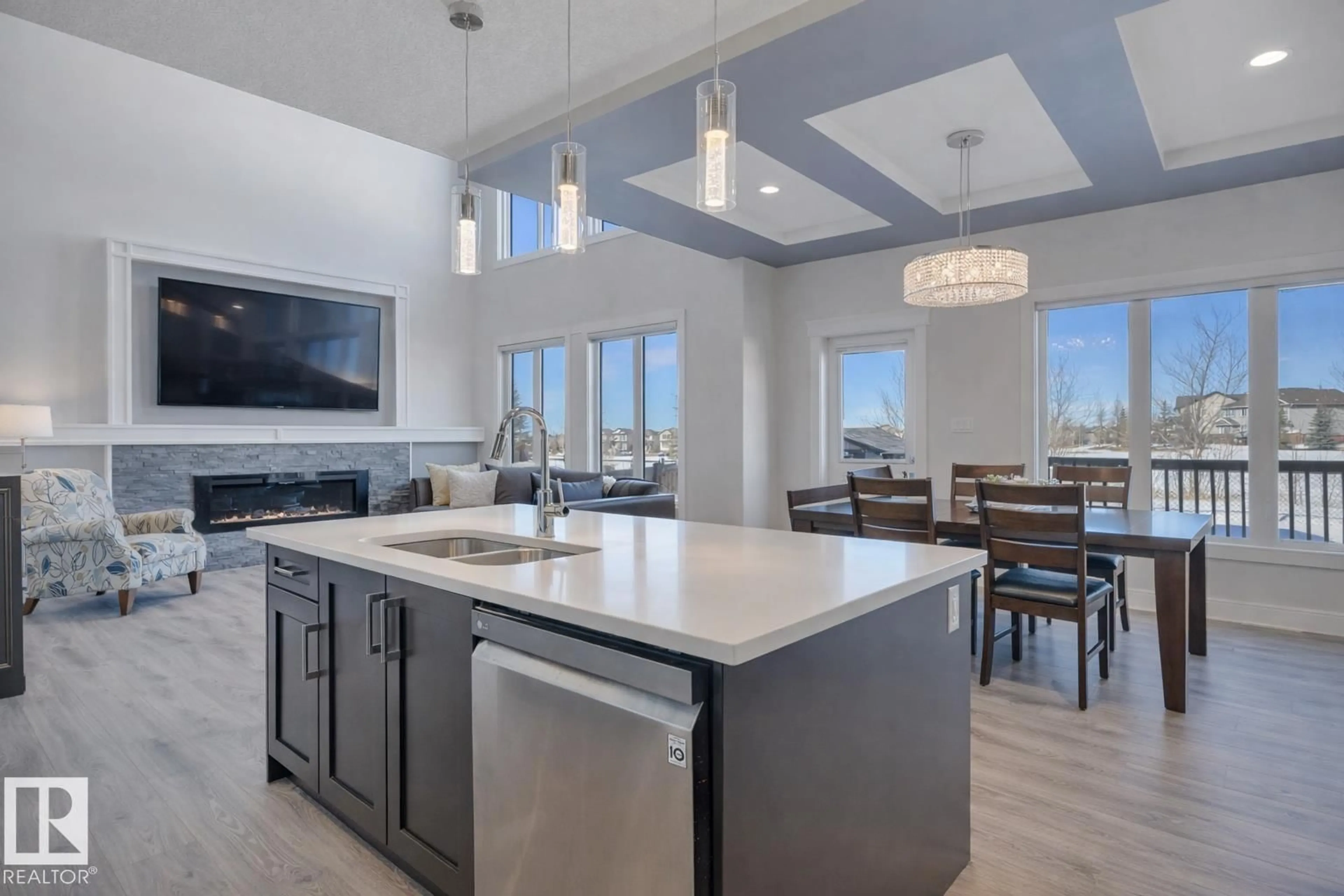 Open concept kitchen, unknown for 36 SANDALWOOD PL, Leduc Alberta T9E1C3