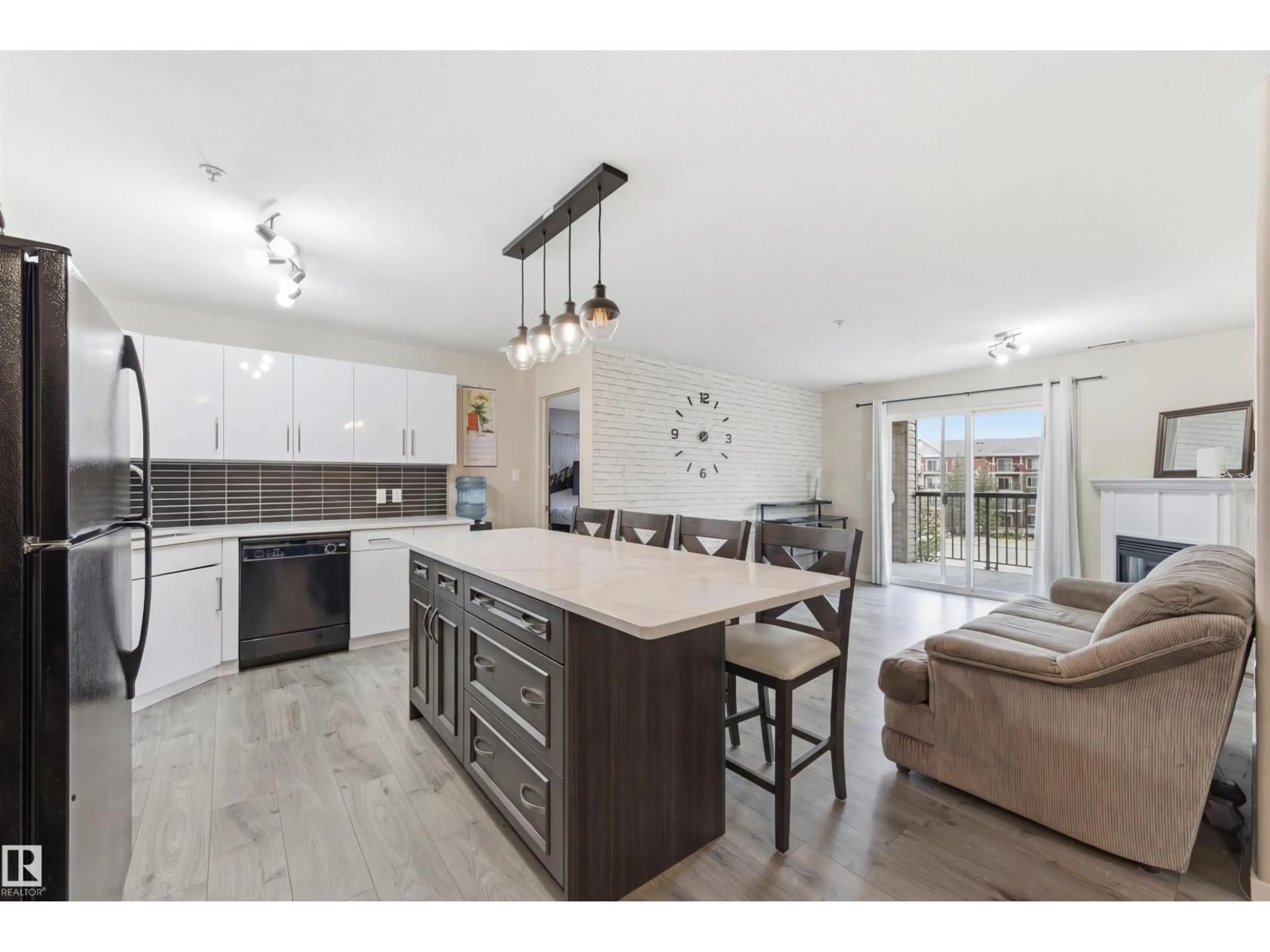 Open concept kitchen, unknown for 2096 - 352 BLACKMUD CREEK DR, Edmonton Alberta T6W1T7