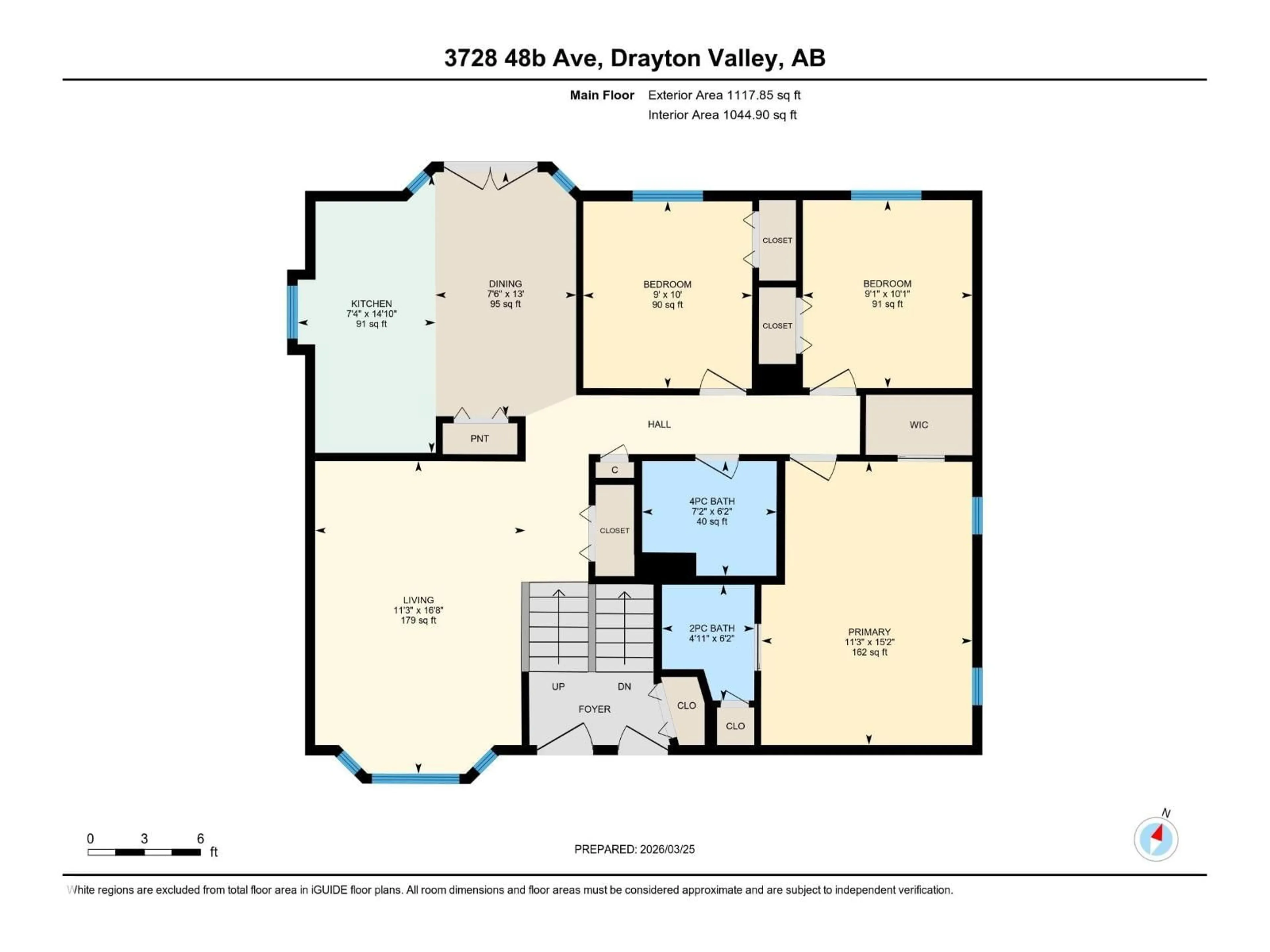 Floor plan for 3728 48B AV, Drayton Valley Alberta T7A1T3