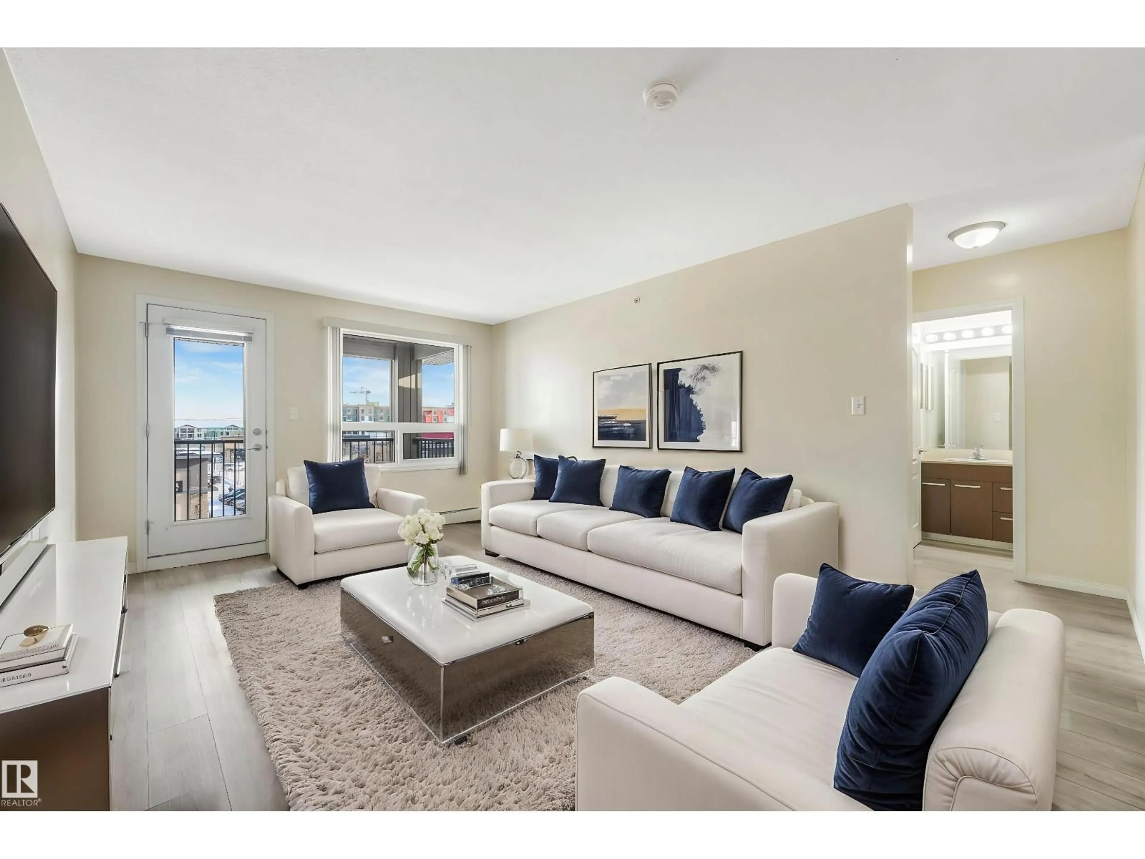 Living room with furniture, unknown for 2405 SOUTH TERWILLEGAR DR, Edmonton Alberta T6R0M2