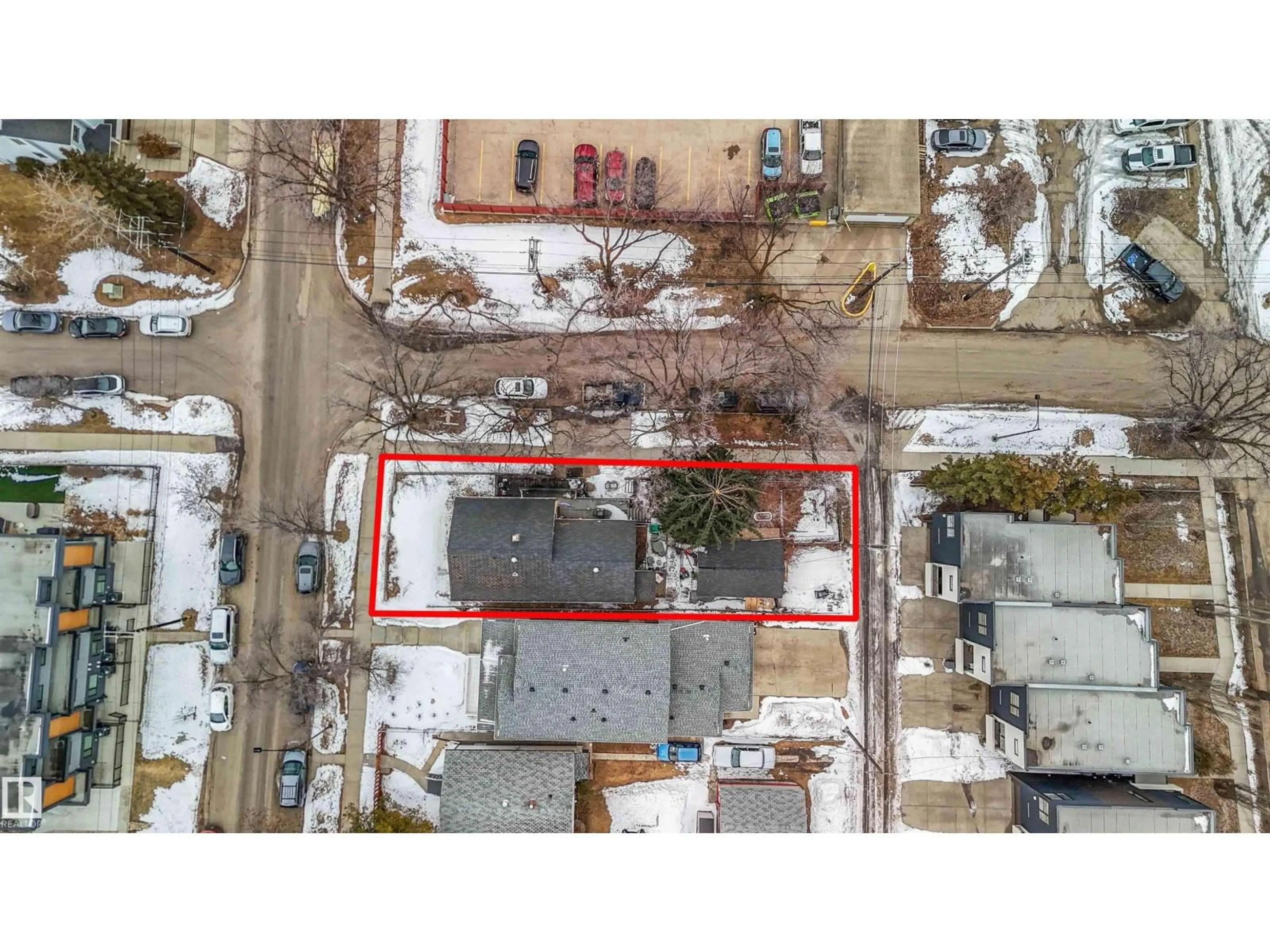 A pic from outside/outdoor area/front of a property/back of a property/a pic from drone, building for 10186 143 ST, Edmonton Alberta T5N2S2