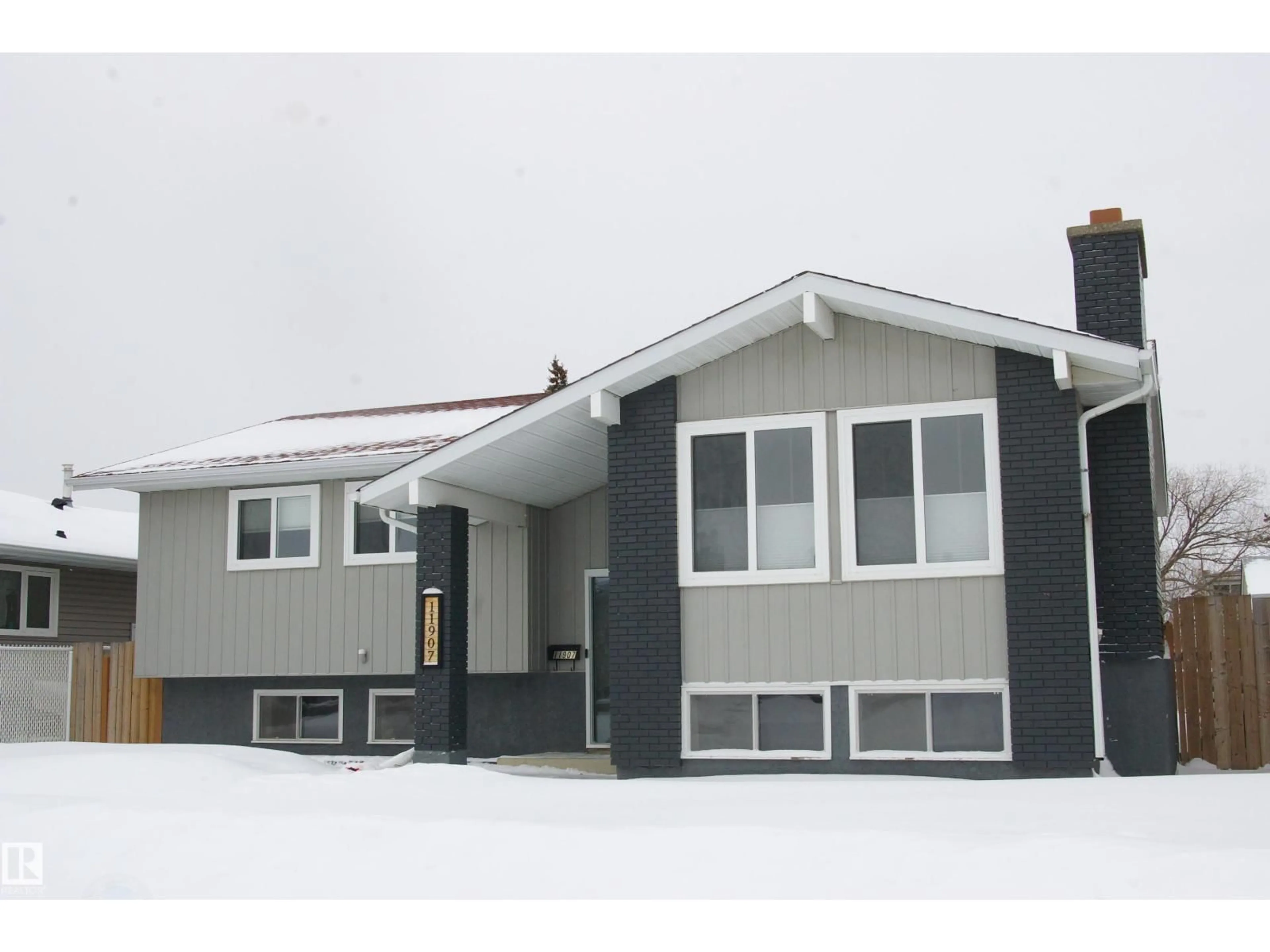 Home with vinyl exterior material, street for 11907 152A AV, Edmonton Alberta T5X1E7