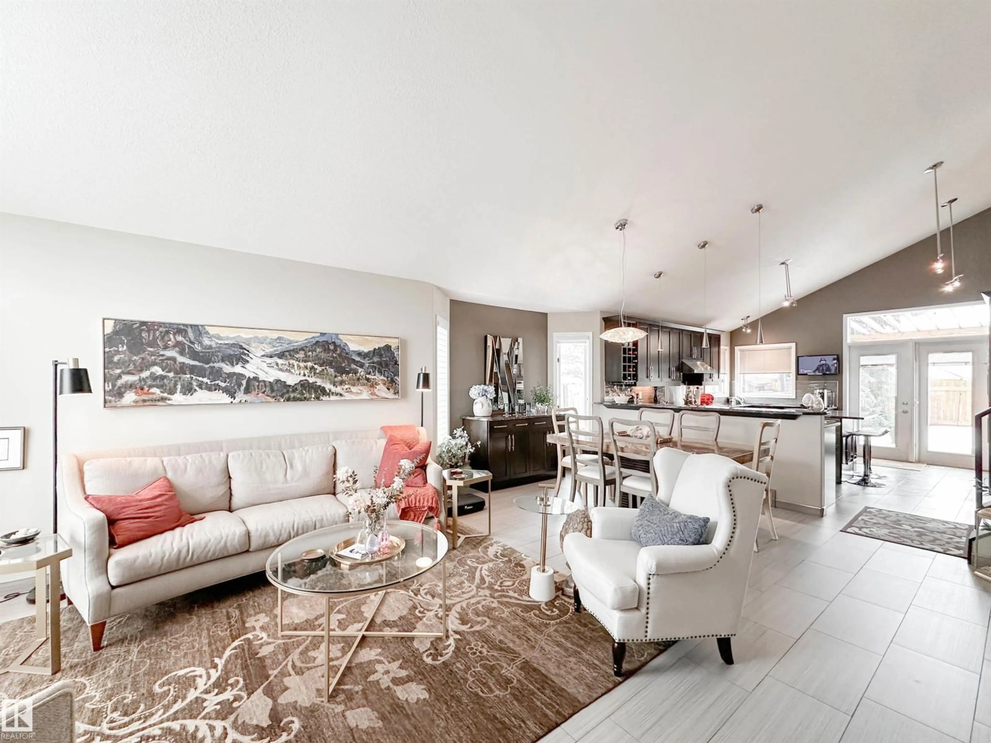 Living room with furniture, unknown for 9 DESLAURIERS CR, St. Albert Alberta T8N5Y4