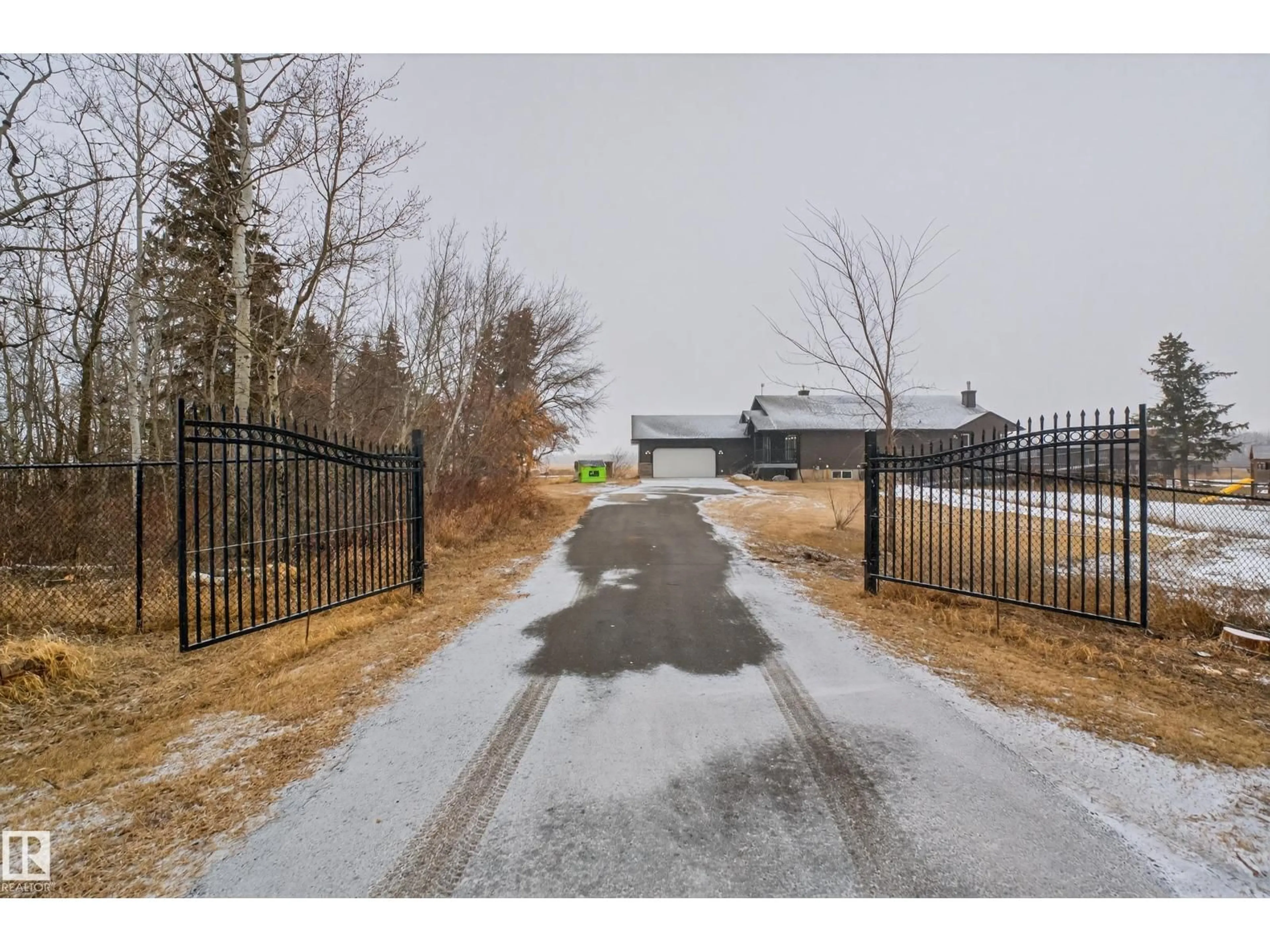 A pic from outside/outdoor area/front of a property/back of a property/a pic from drone, street for 52003 RGE ROAD 273, Rural Parkland County Alberta T7X3R7