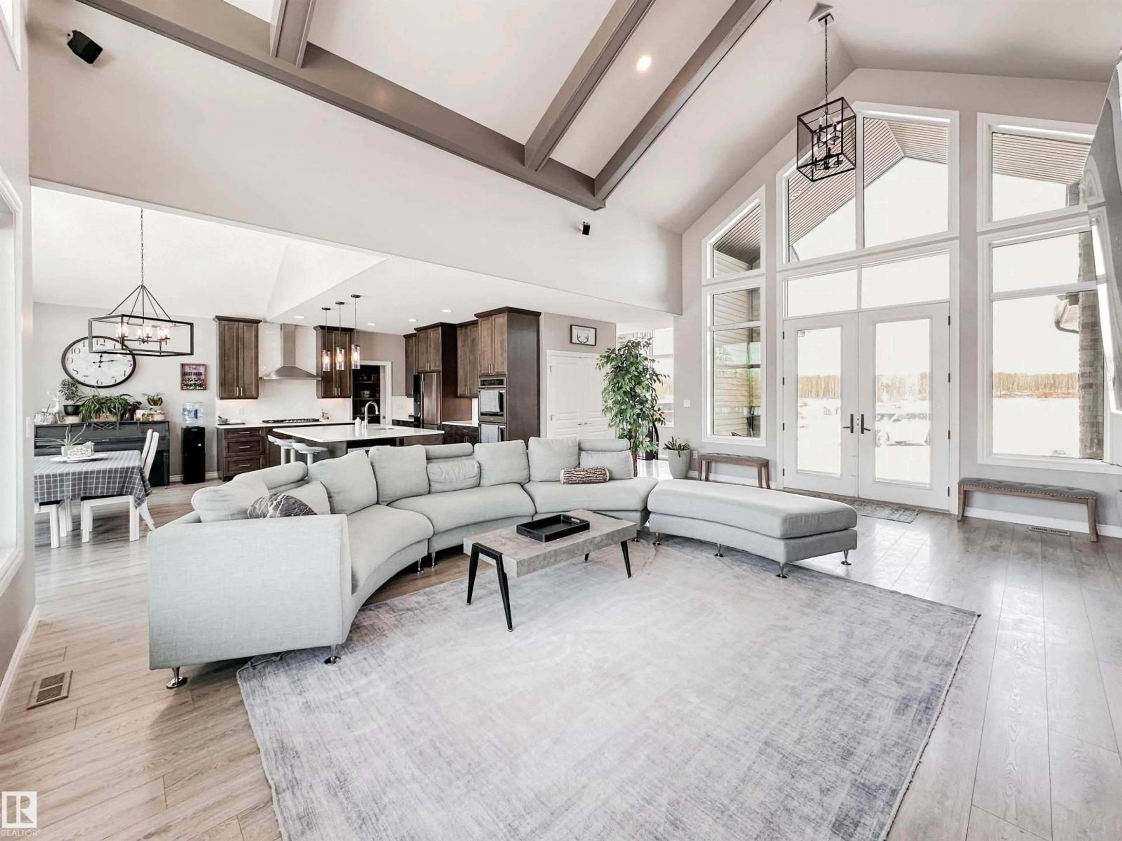 Living room with furniture, unknown for 53244 RGE ROAD 210, Rural Strathcona County Alberta T8G2B9