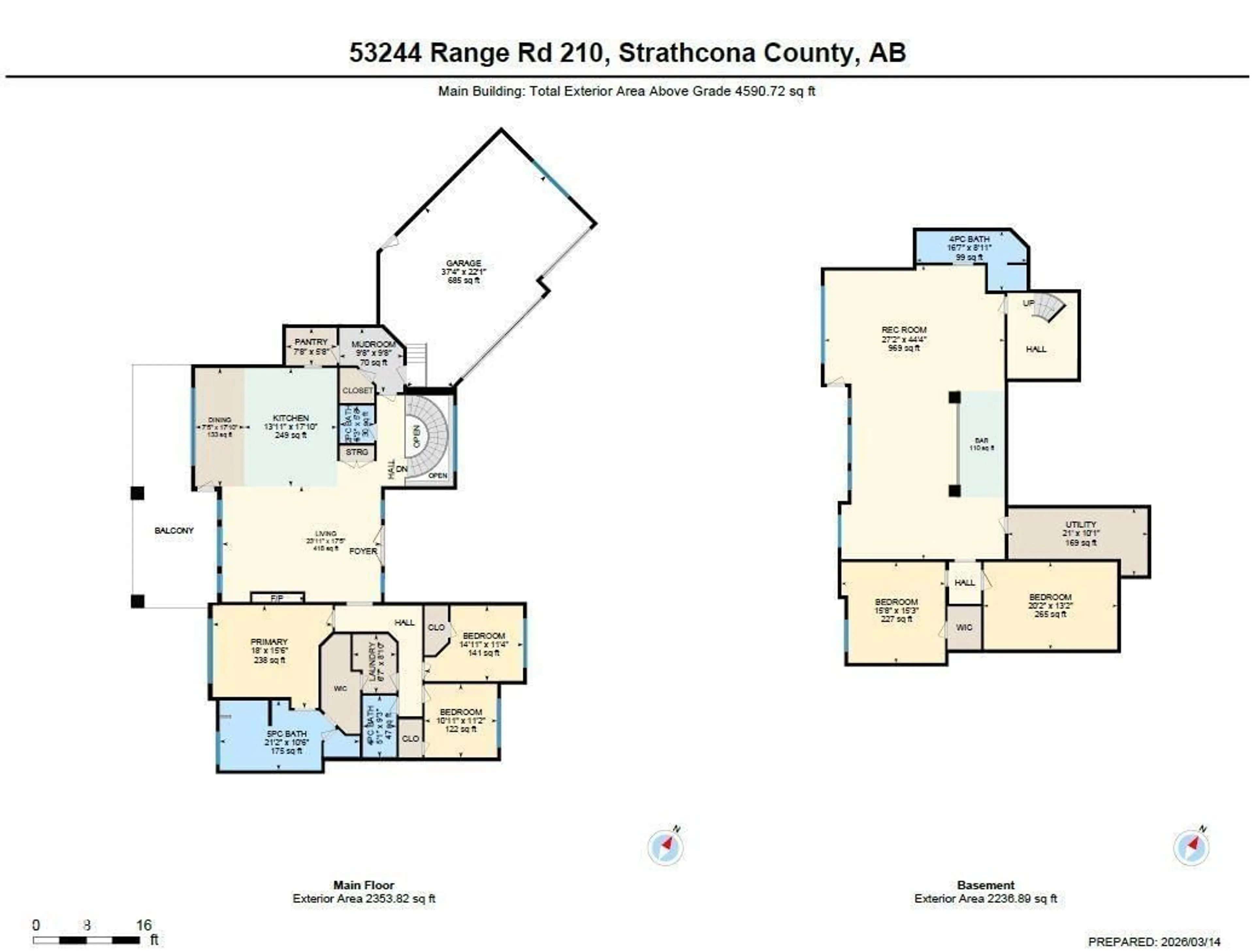 Floor plan for 53244 RGE ROAD 210, Rural Strathcona County Alberta T8G2B9