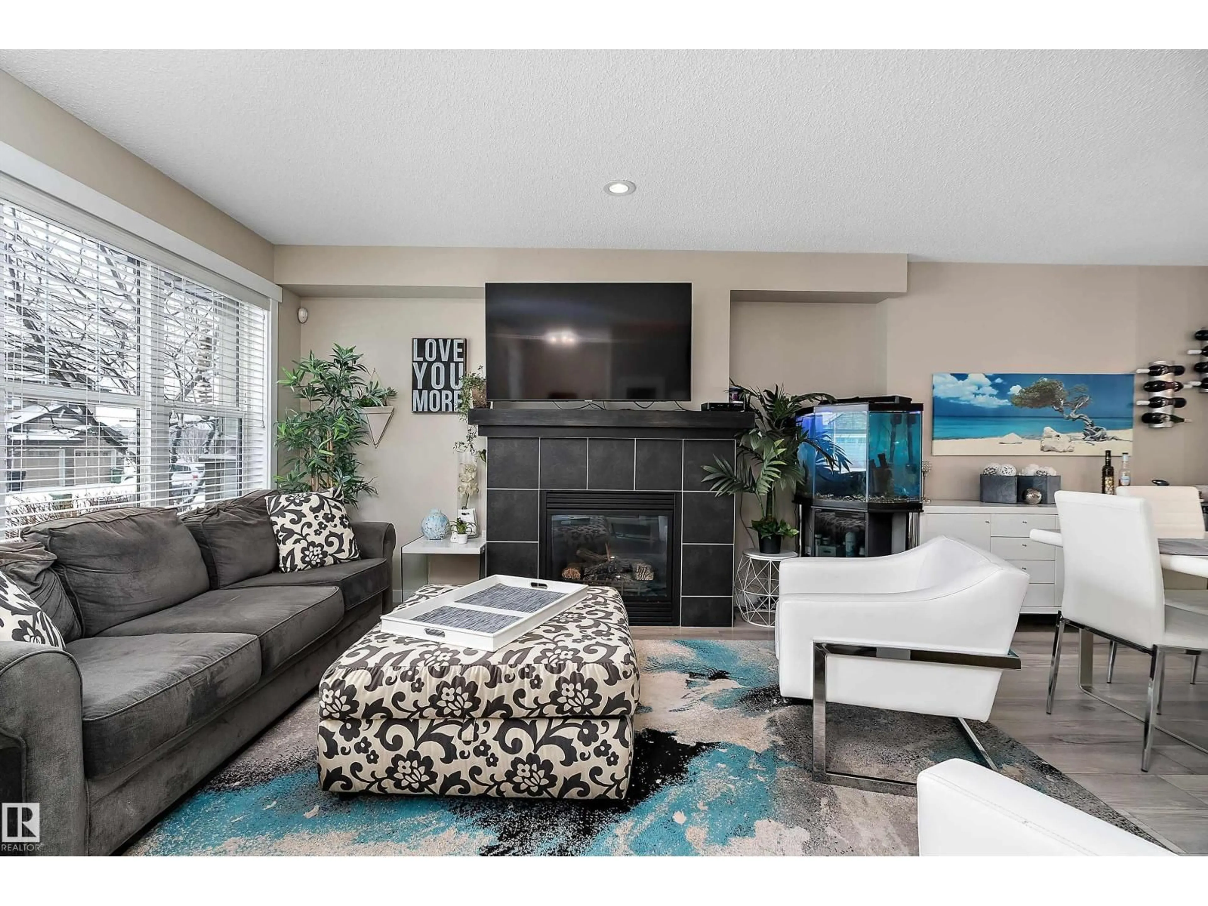 Living room with furniture, unknown for 2914 18A AV, Edmonton Alberta T6T0N7