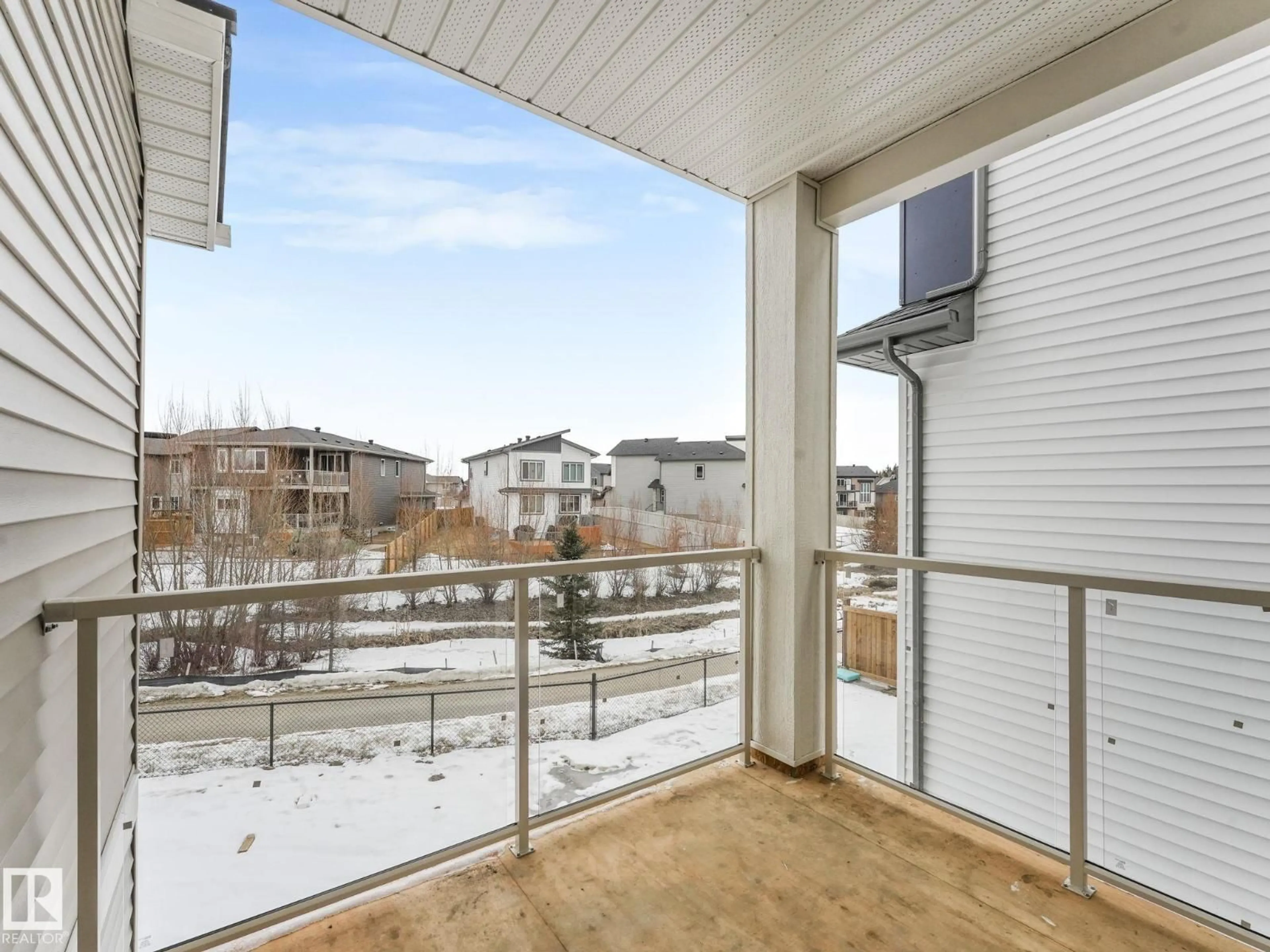 Balcony in the apartment, city buildings view from balcony for 71 MEADOWGROVE LN, Spruce Grove Alberta T7X0W2