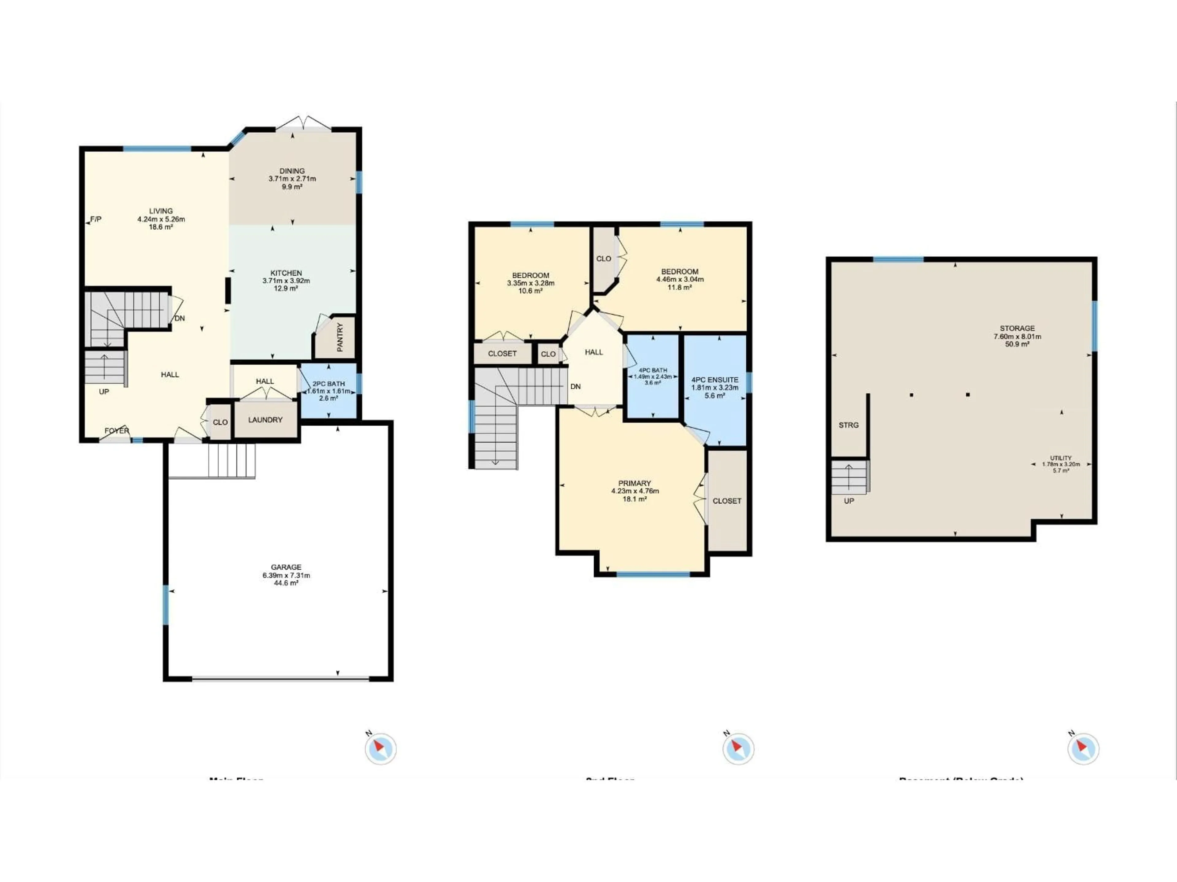 Floor plan for 41 SOUTHBRIDGE DR, Calmar Alberta T0C0V0