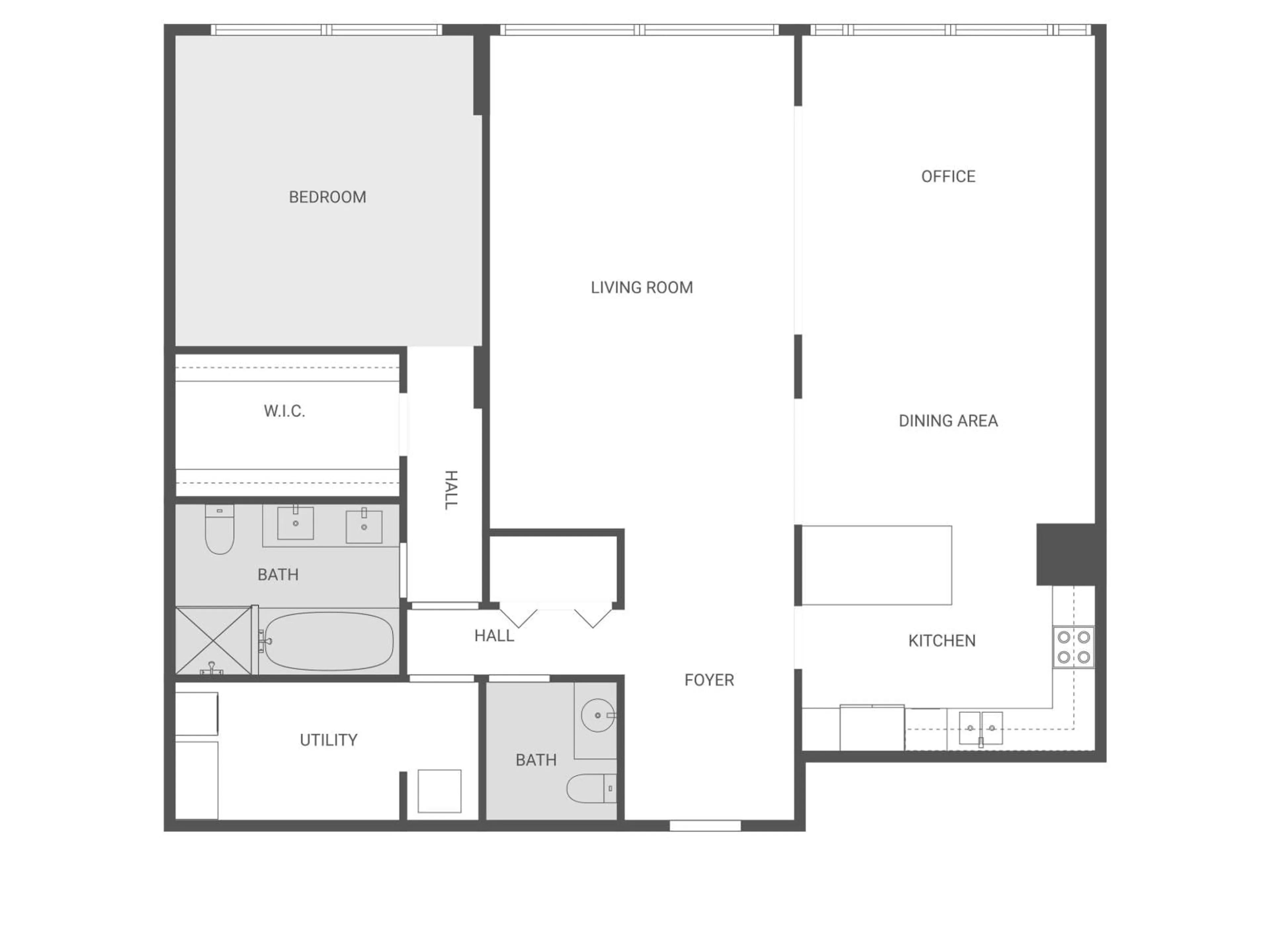 Floor plan for #602 - 9929 SASKATCHEWAN DR, Edmonton Alberta T6E5J9
