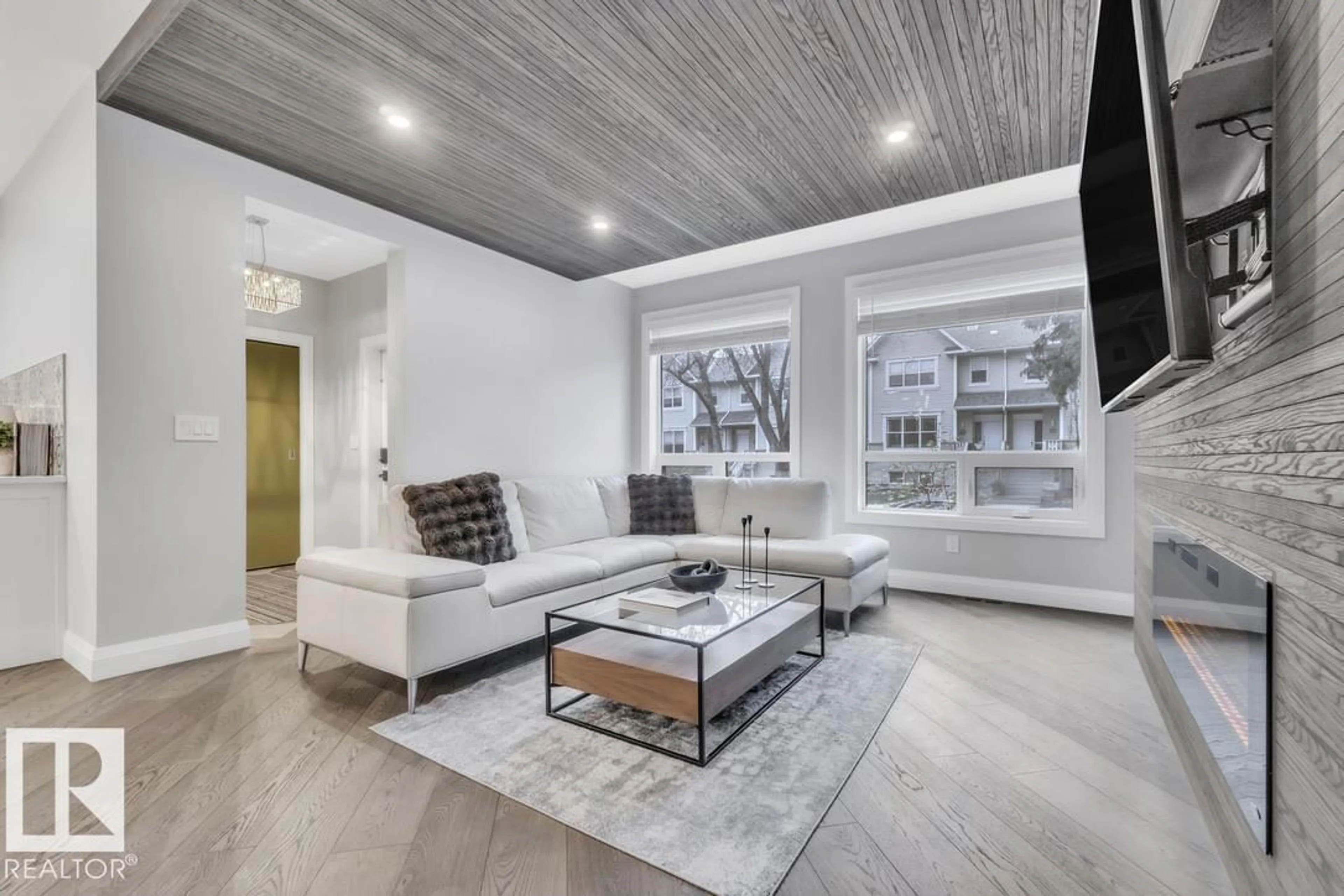 Living room with furniture, unknown for NW - 8617 108A ST, Edmonton Alberta T6E4M7