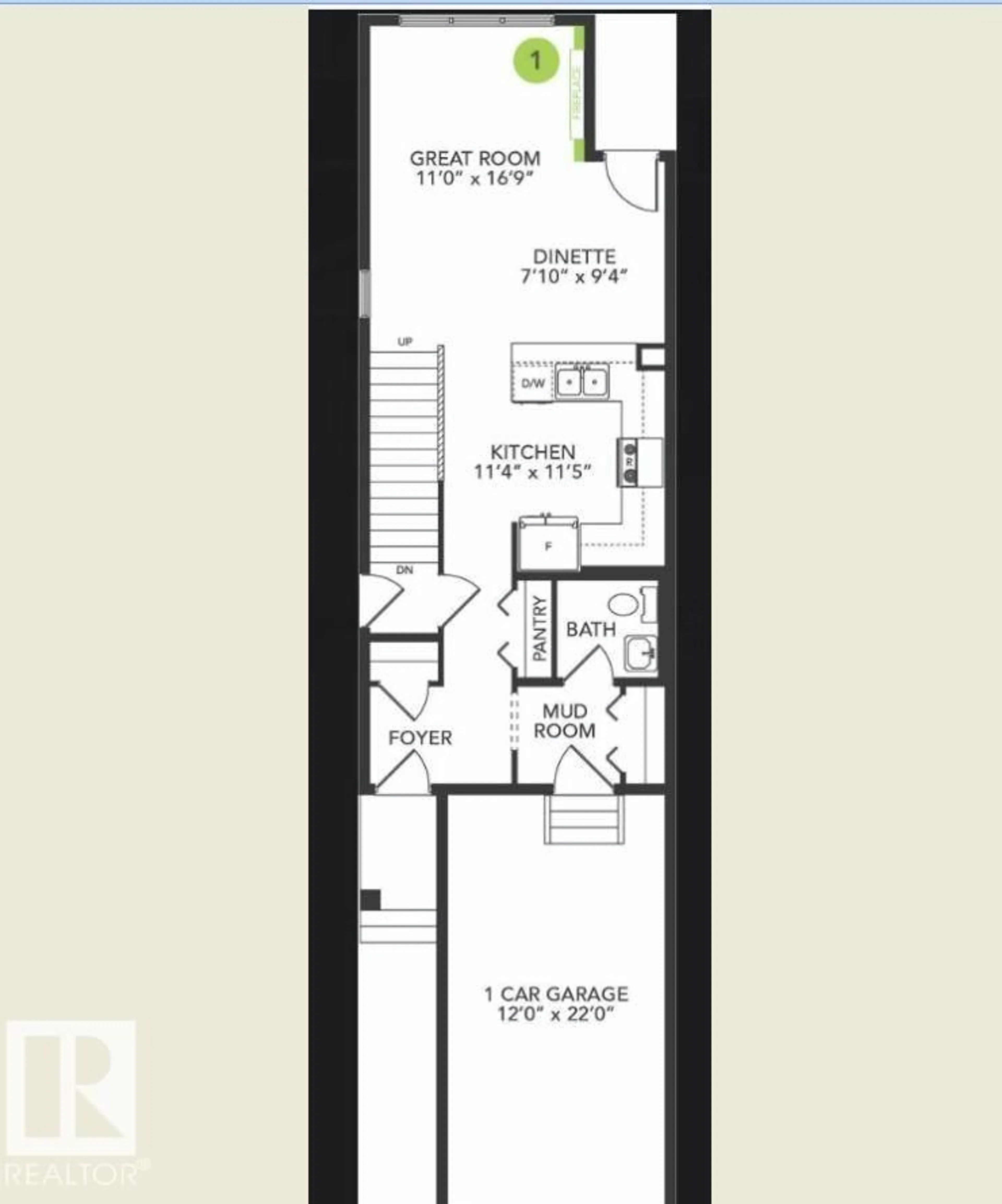Floor plan for 2089 EGRET DR, Edmonton Alberta T6M3G7