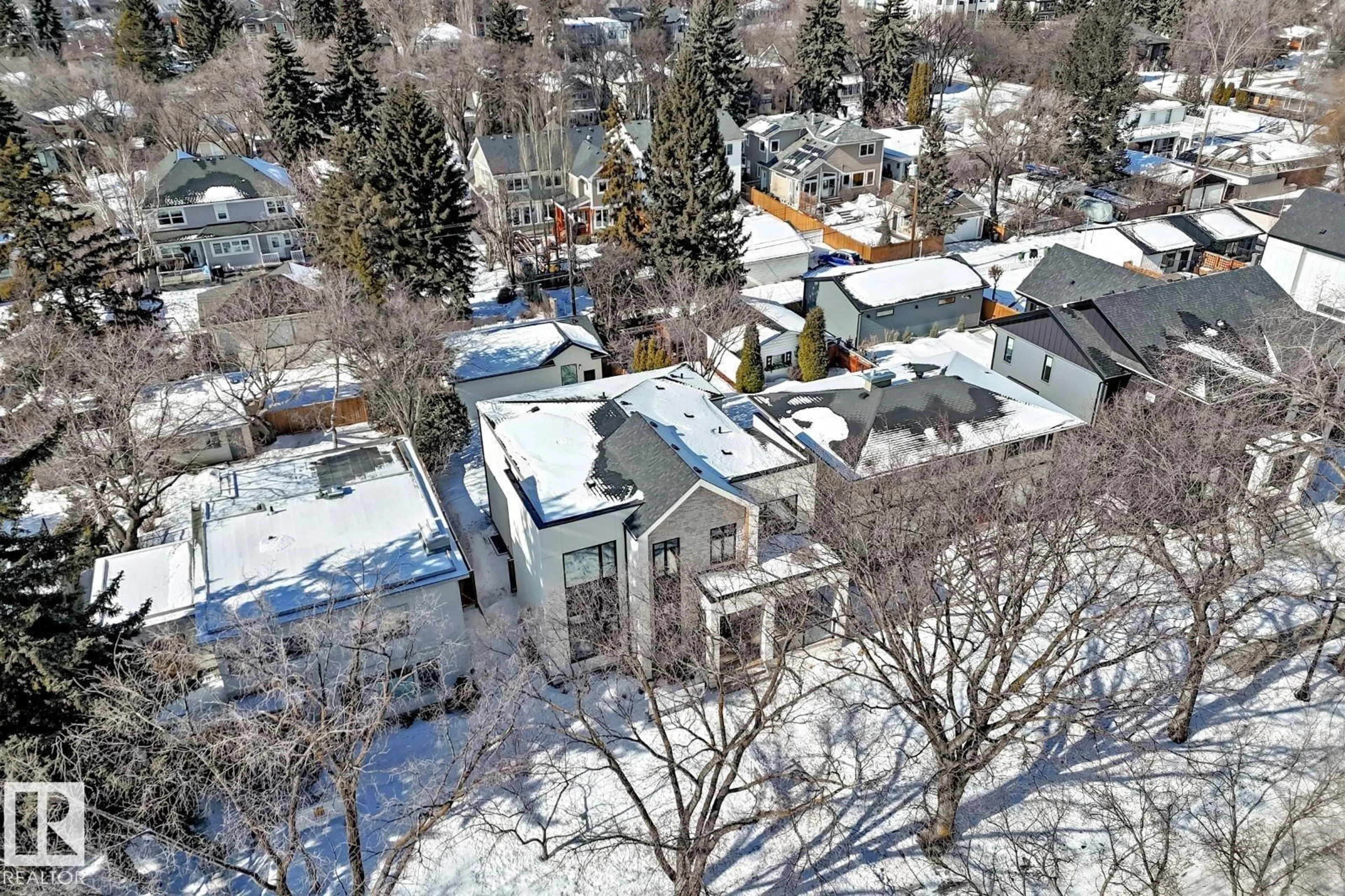 A pic from outside/outdoor area/front of a property/back of a property/a pic from drone, street for NW - 10514 134 ST, Edmonton Alberta T5N2B5