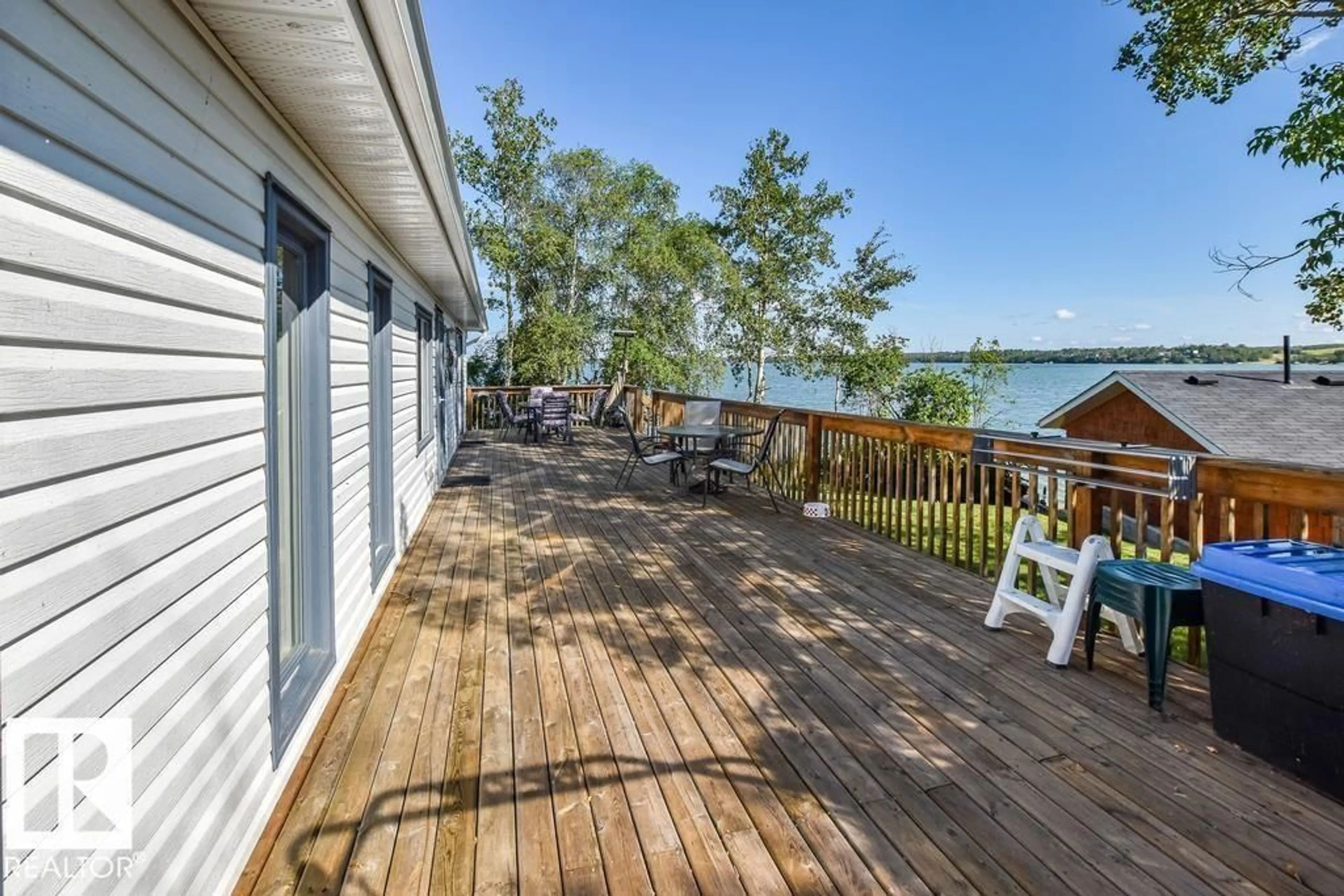 Patio, water/lake/river/ocean view for 320 PERCH CLOSE, Rural Bonnyville M.D. Alberta T9N2H4