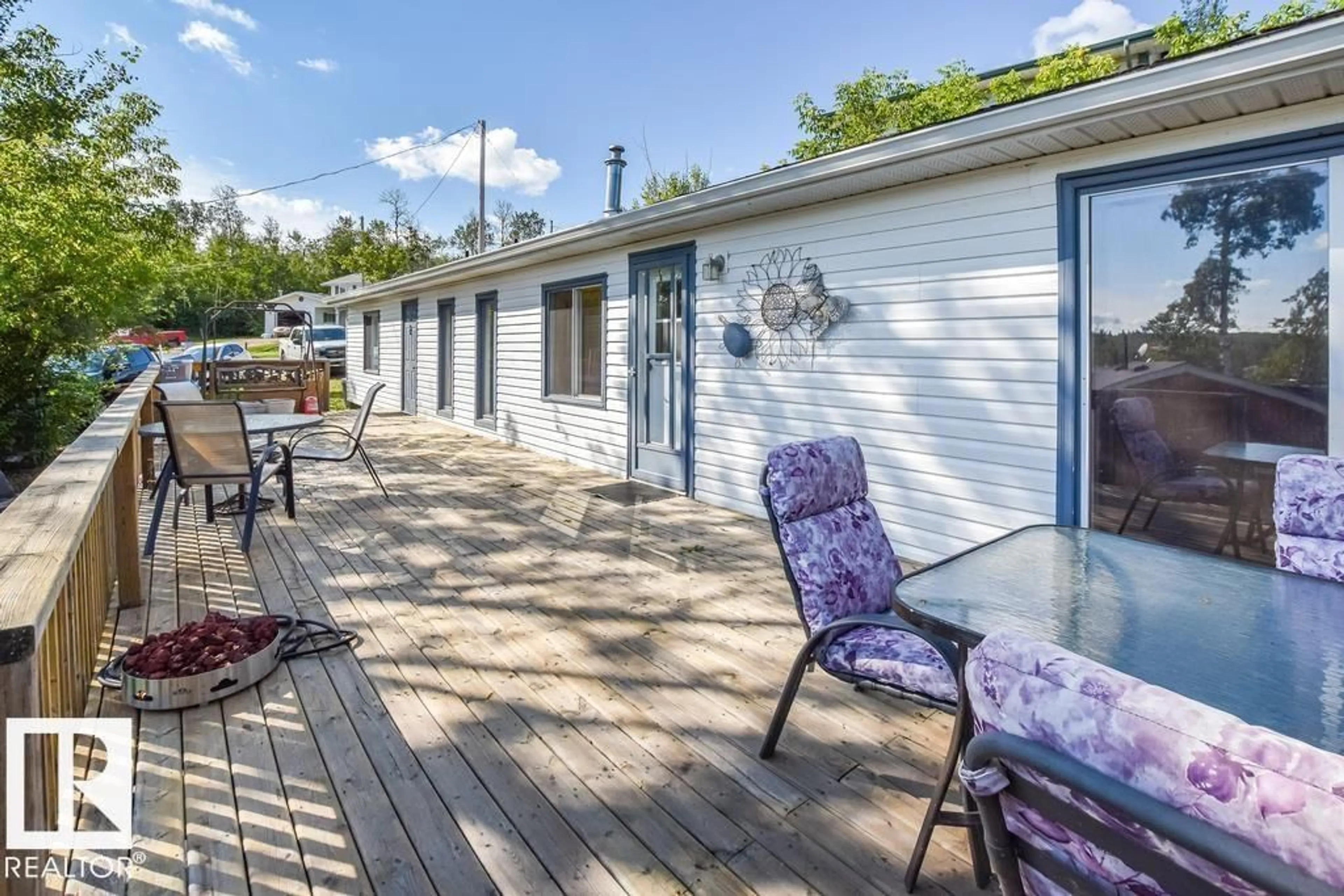 Patio, water/lake/river/ocean view for 320 PERCH CLOSE, Rural Bonnyville M.D. Alberta T9N2H4