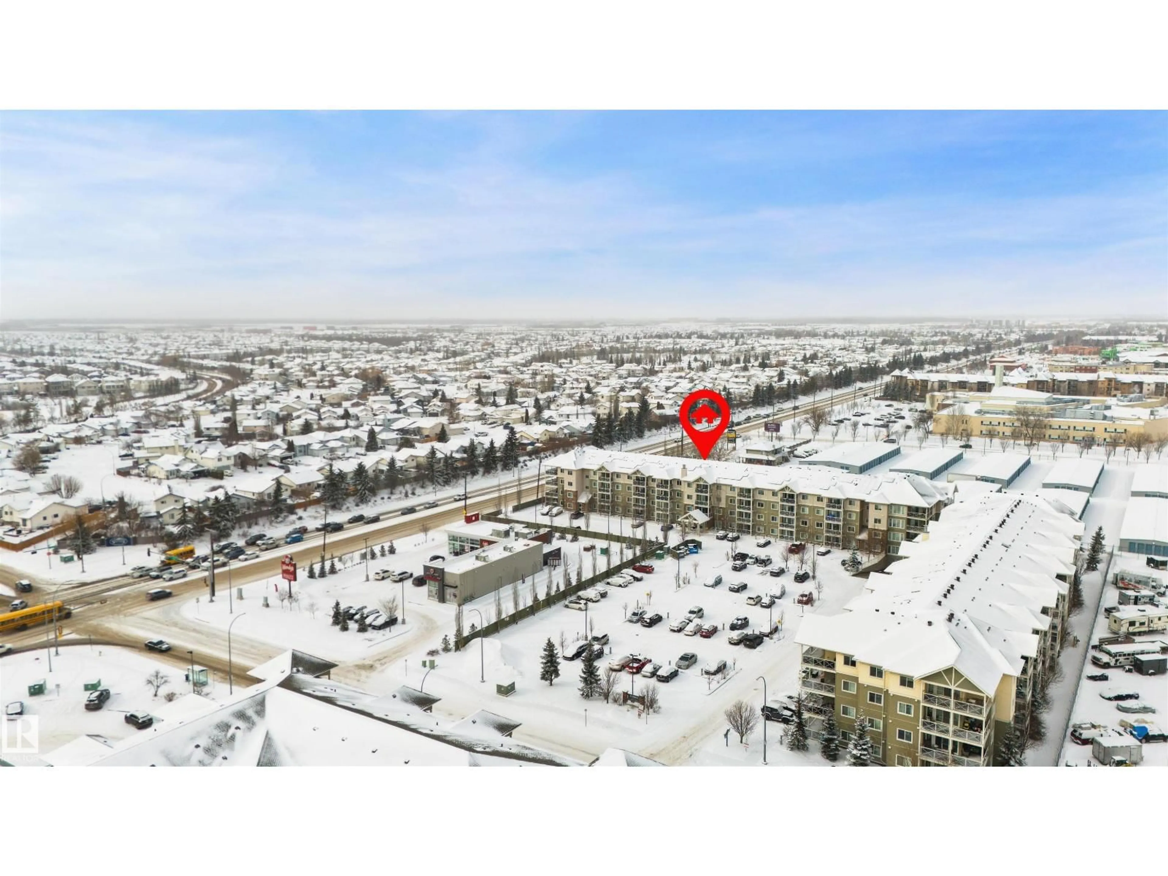 A pic from outside/outdoor area/front of a property/back of a property/a pic from drone, unknown for #103 - 12660 142 AV, Edmonton Alberta T5X0J5