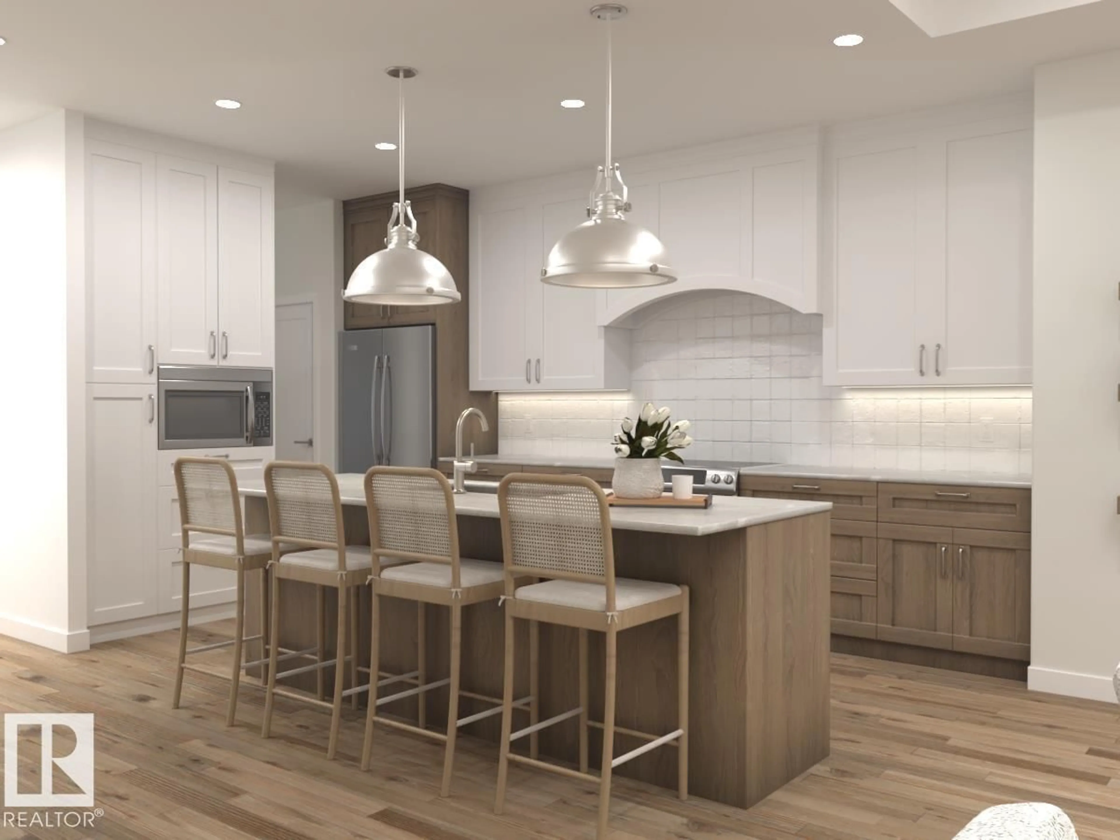 Open concept kitchen, unknown for 13 NEWBURY CI, Sherwood Park Alberta T8B0G1