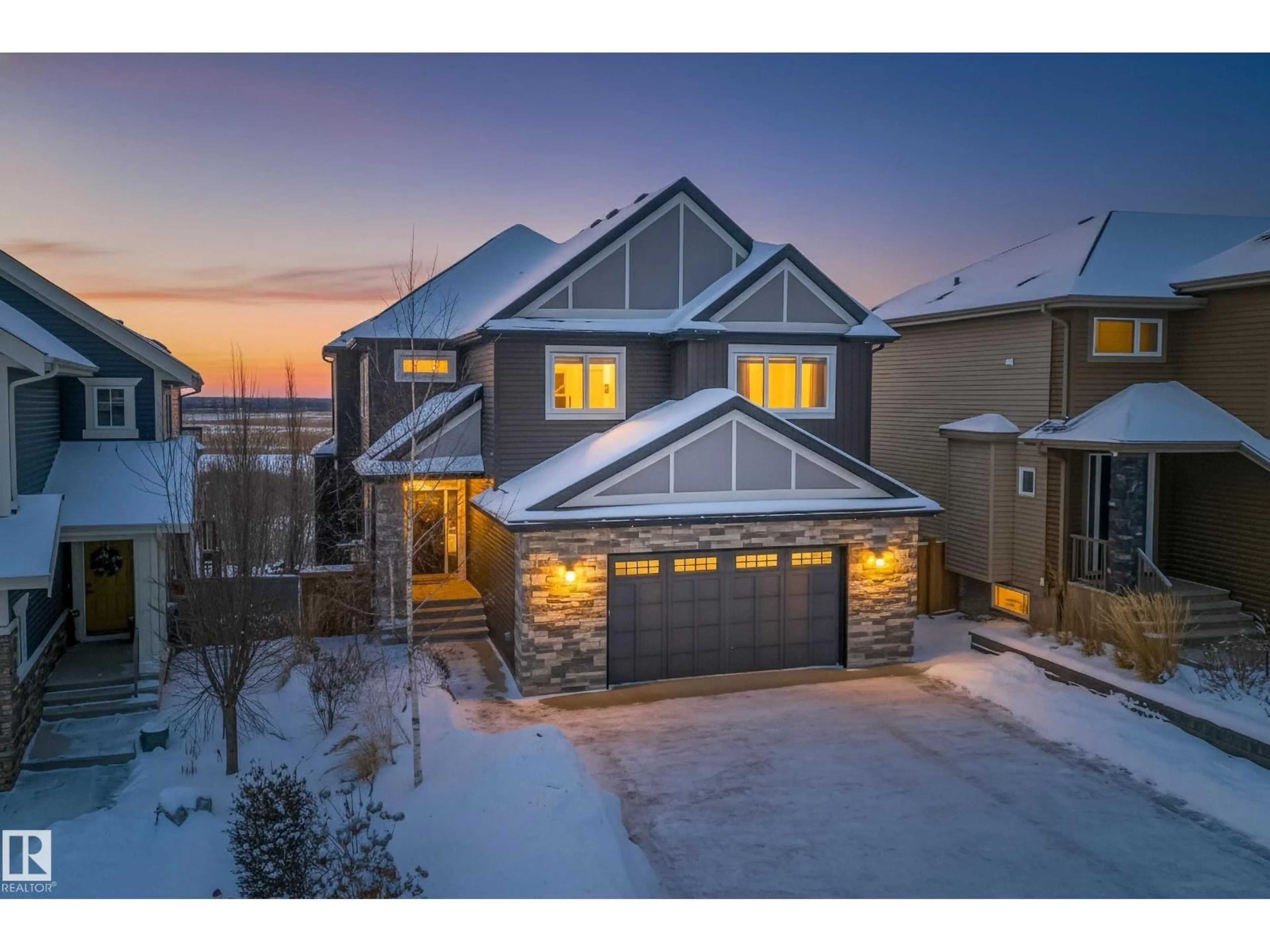 Home with brick exterior material, street for 1265 PEREGRINE TERRACE, Edmonton Alberta T5S0M4